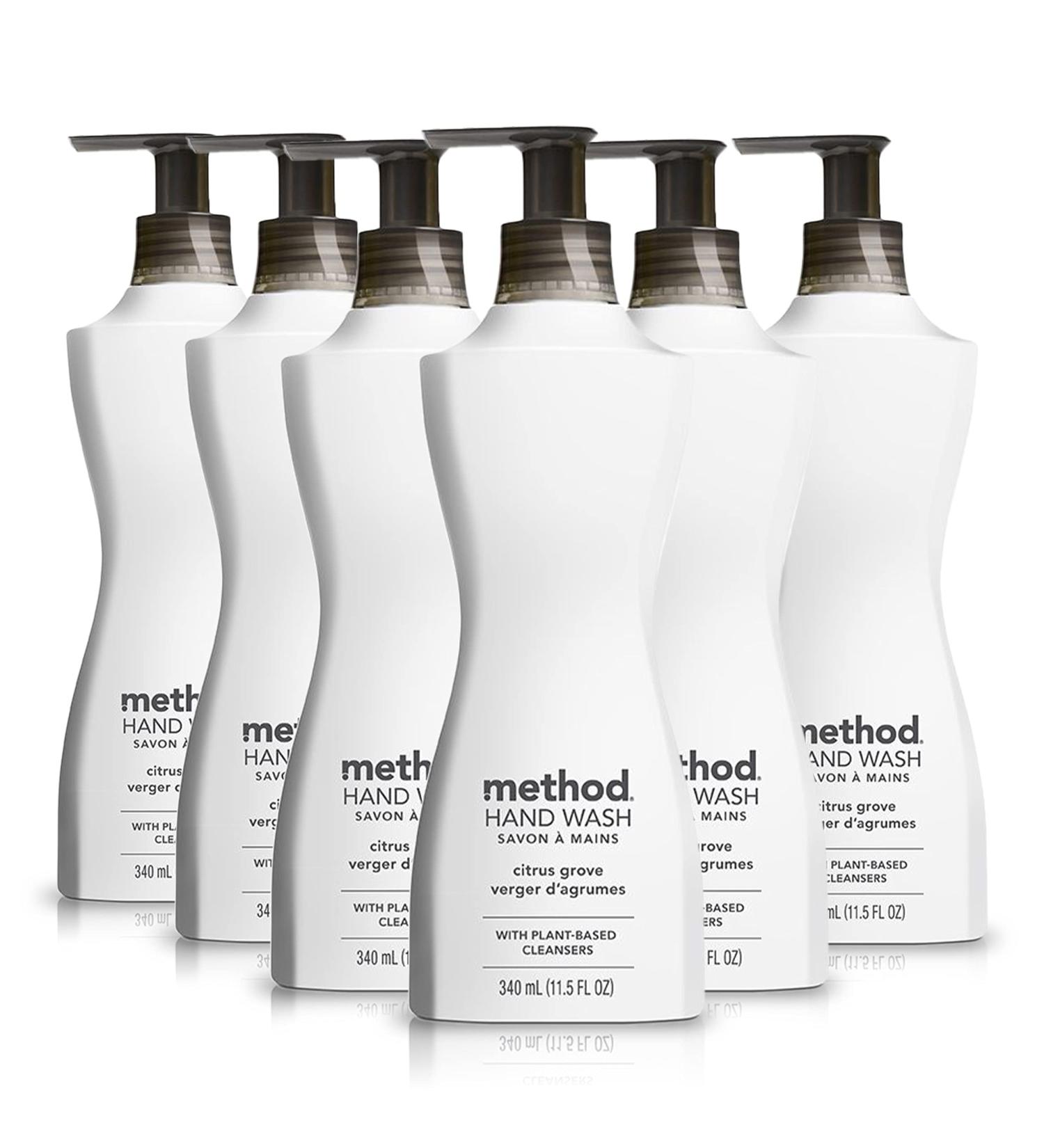 Method Gel Hand Wash Citrus Grove 12 fl oz, Pack of 6 | Biodegradable Formula - Buy Online on GoSupps.com
