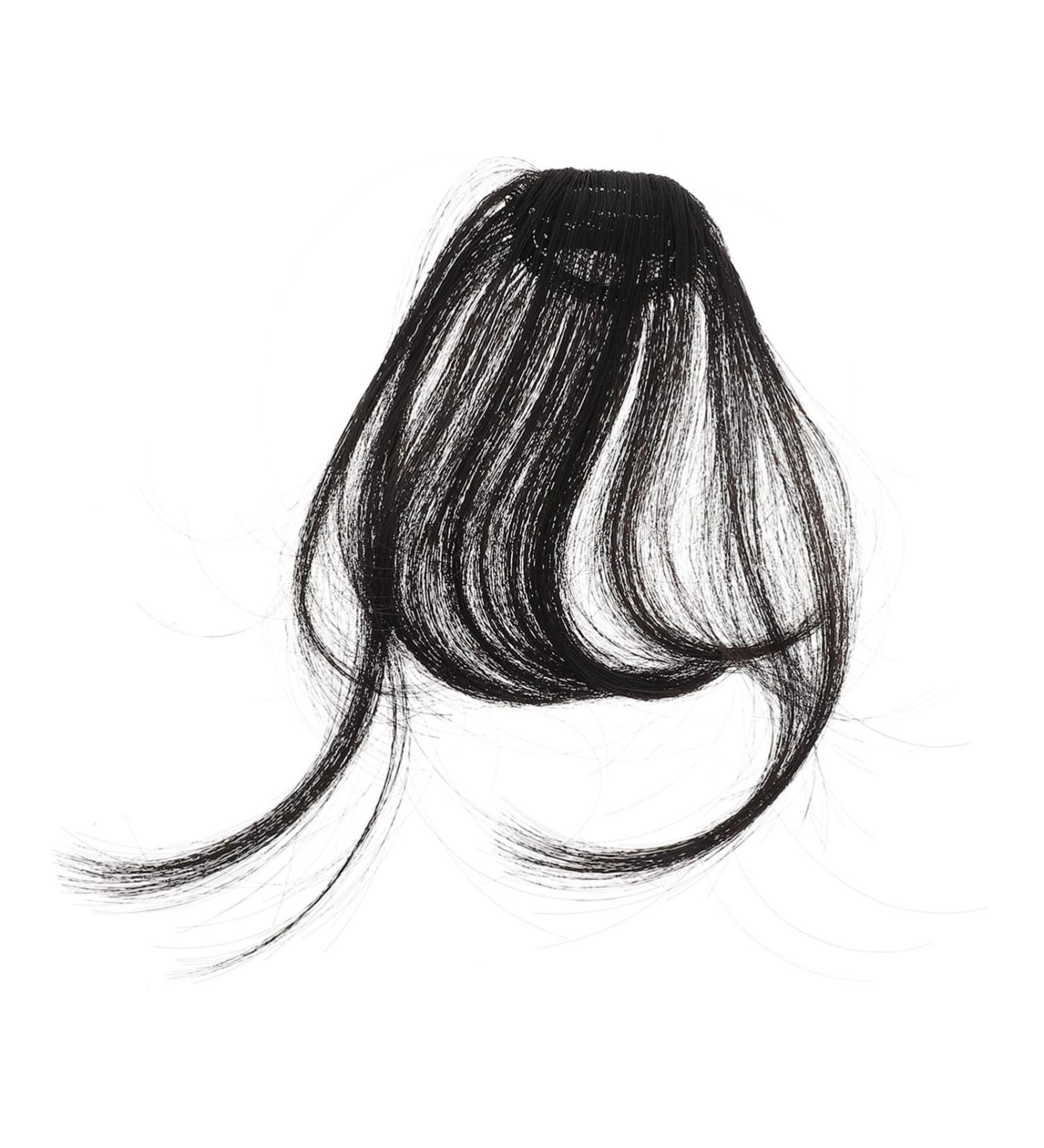 OSALADI Piece Bangs Hair Clip Extension Wispy Bangs Wig Fringe Clip in Bangs Black Hair Bang Wispy Fringe Bangs Flat Neat Air Bangs Fake Hair Bangs Clip in Fringe Elegant Xuchang Woman Natural Color - Buy Online on GoSupps.com