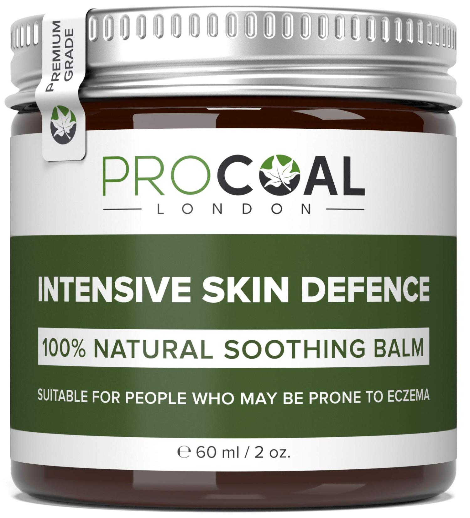 Procoal 100% Natural & Vegan Eczema Cream 60ml | Intensive Skin Defence Balm for Eczema, Psoriasis & Dermatitis | Made in UK - Buy Online on GoSupps.com