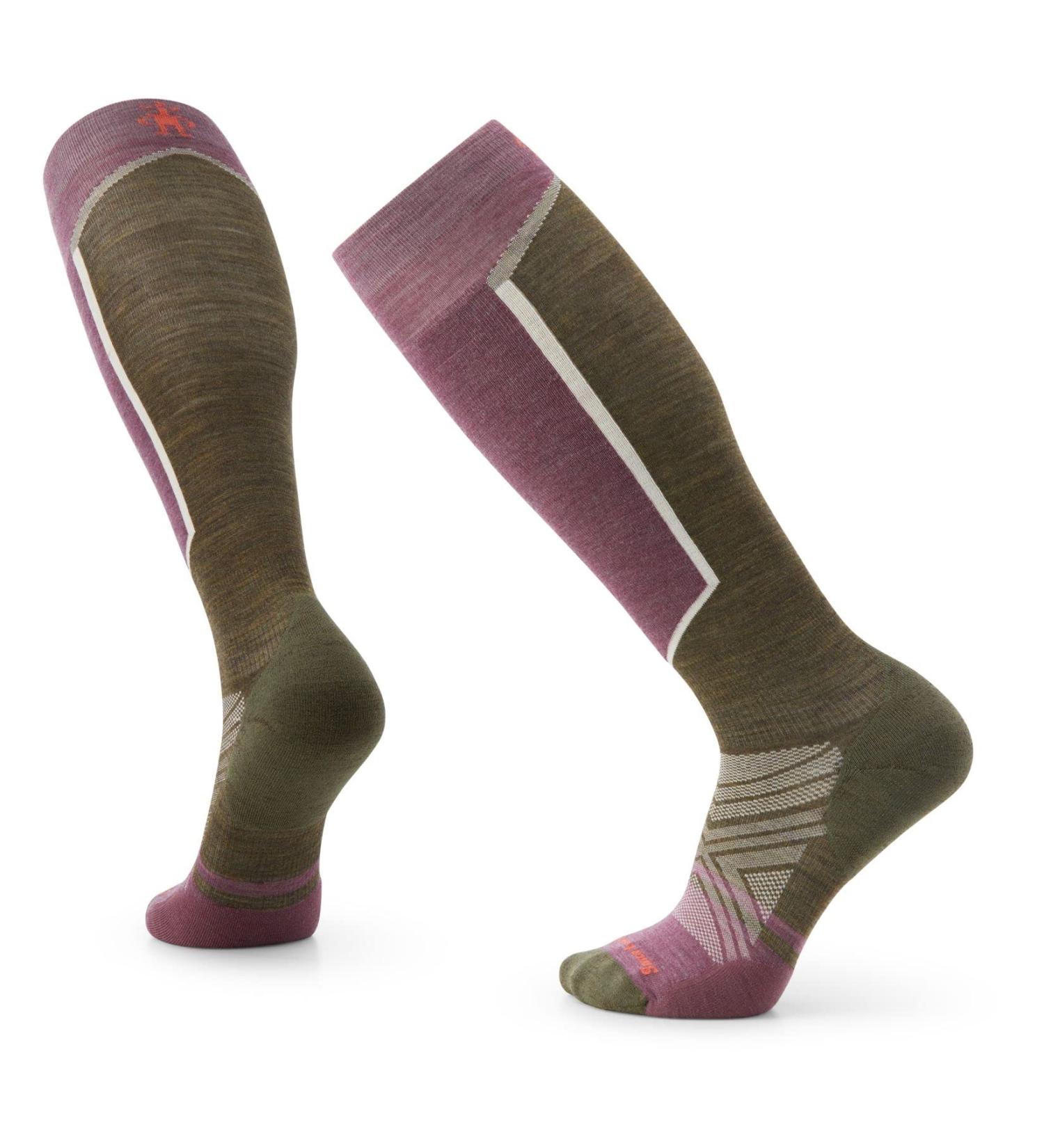 Smartwool Ski Targeted Cushion OTC Socks - Men's Military Olive Large