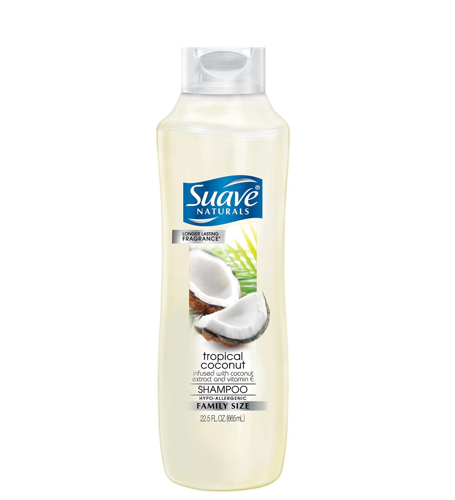 Buy Suave Naturals Shampoo Tropical Coconut 22.5oz - Best International Shipping & Quality Care - Buy Online on GoSupps.com