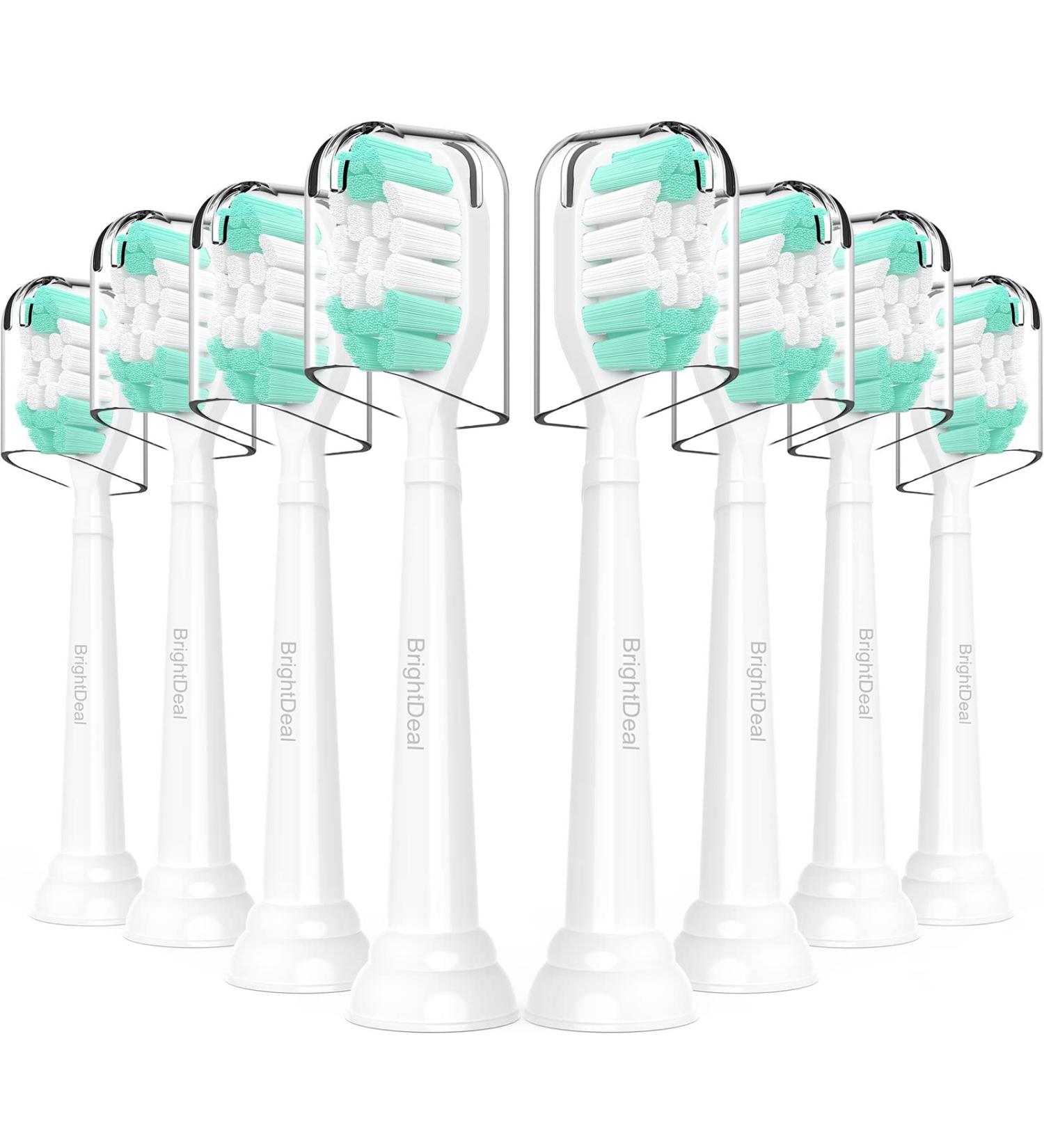 Replacement Toothbrush Heads for Philips Sonicare Electric Toothbrushes - 8 Pack Blue - Buy Online on GoSupps.com