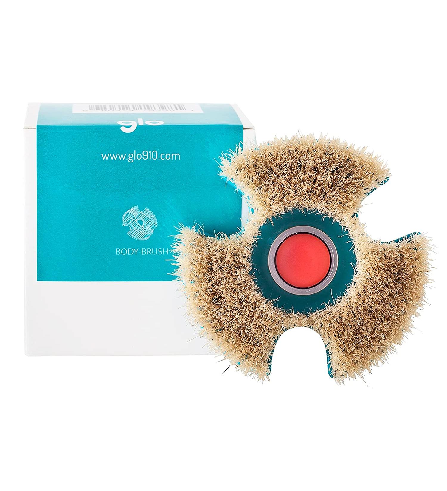 GLO Patented Body-Brush Massage for Smooth, Wrinkle-Free Skin | Anti-Cellulite Professional Massager to Reduce Fat Cells and Toxins | Efficient Body Scrub for Healthy Skin - Buy Online on GoSupps.com