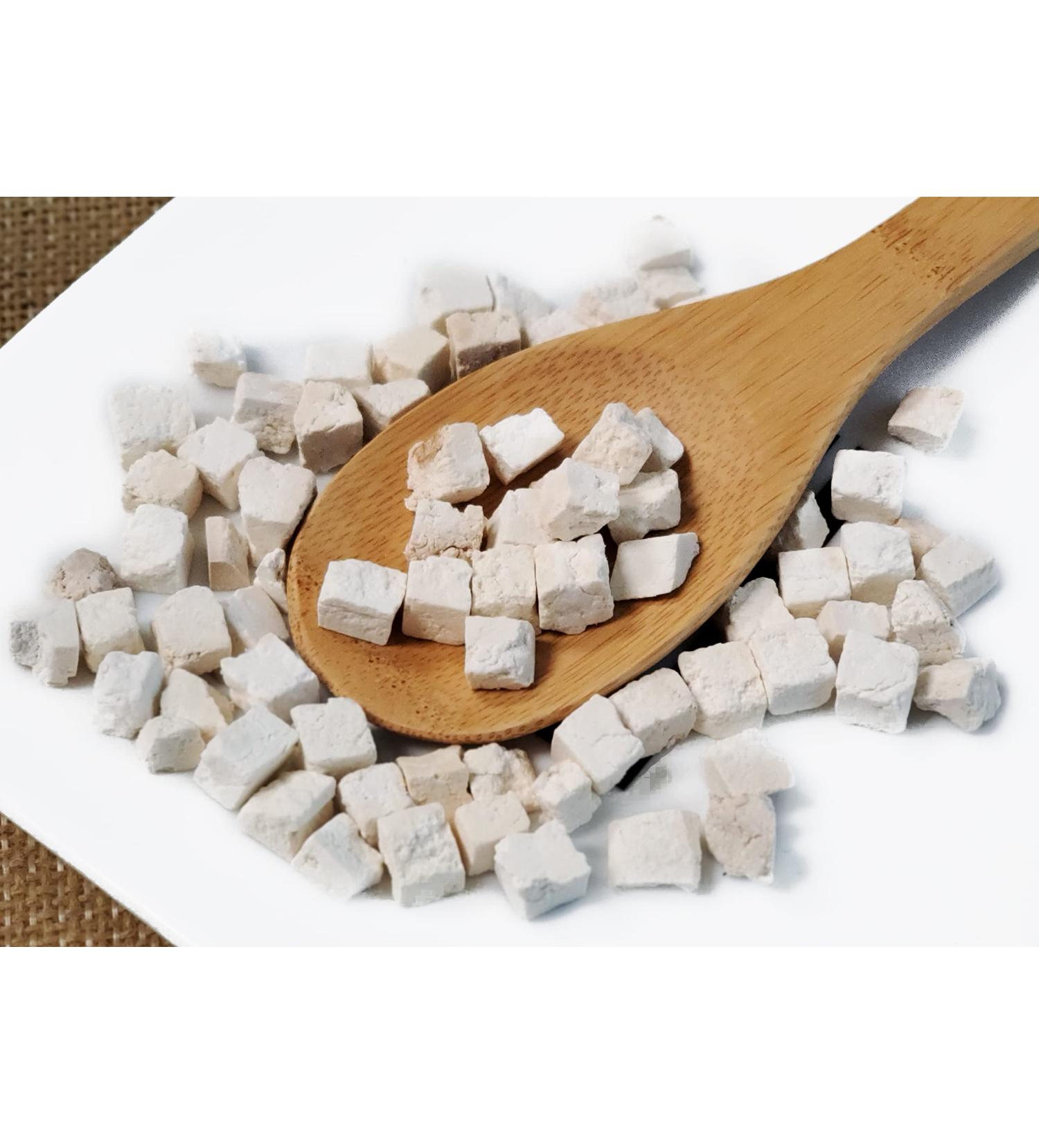 TCM Herbs USA Fu Ling / Tuckahoe Granular /Wolffiporia Cocos Schw Ryv.& Gibn Premium Cubes (4 oz)