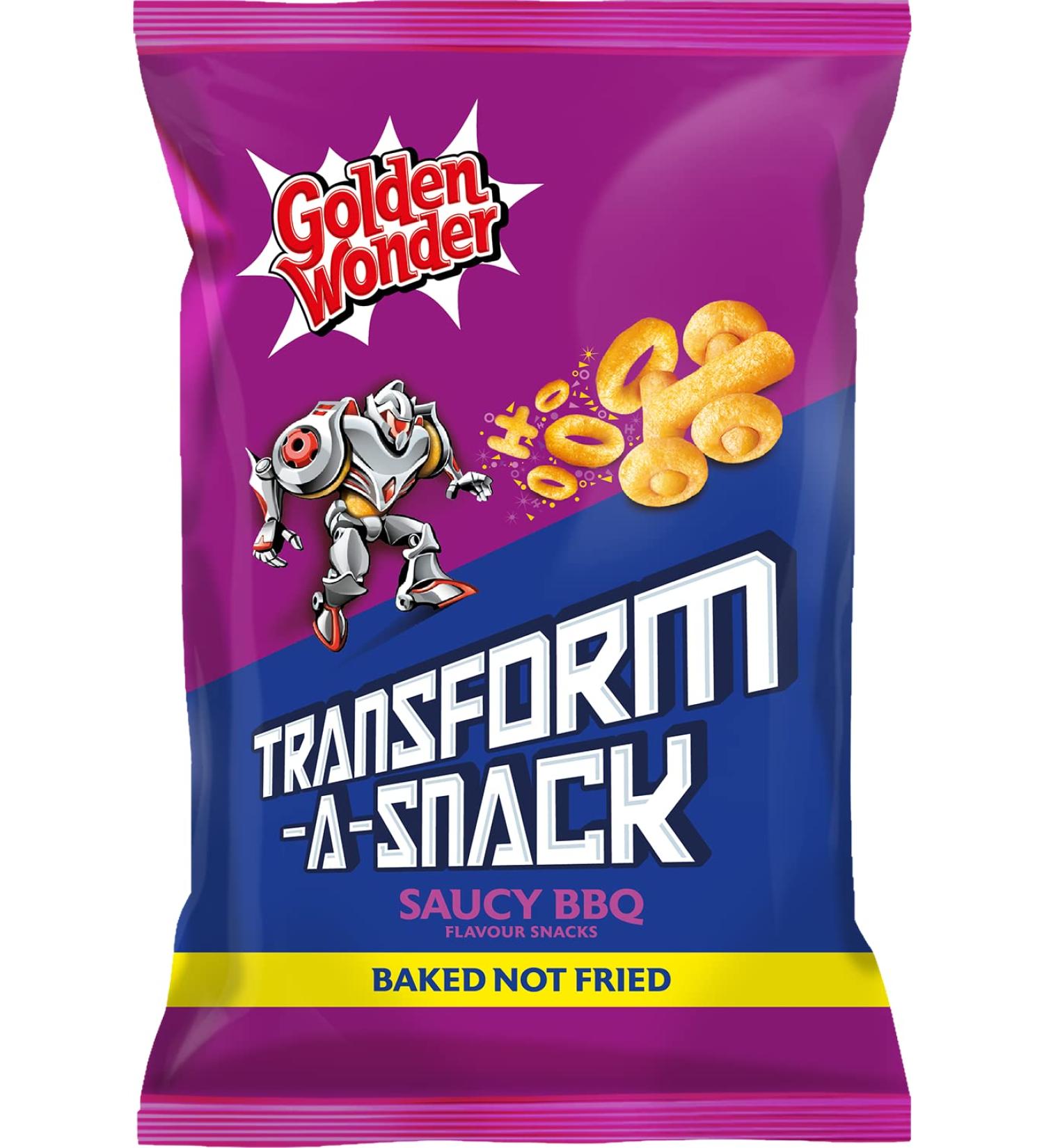 Golden Wonder Transform-a-Snack Saucy BBQ 18 x 56g