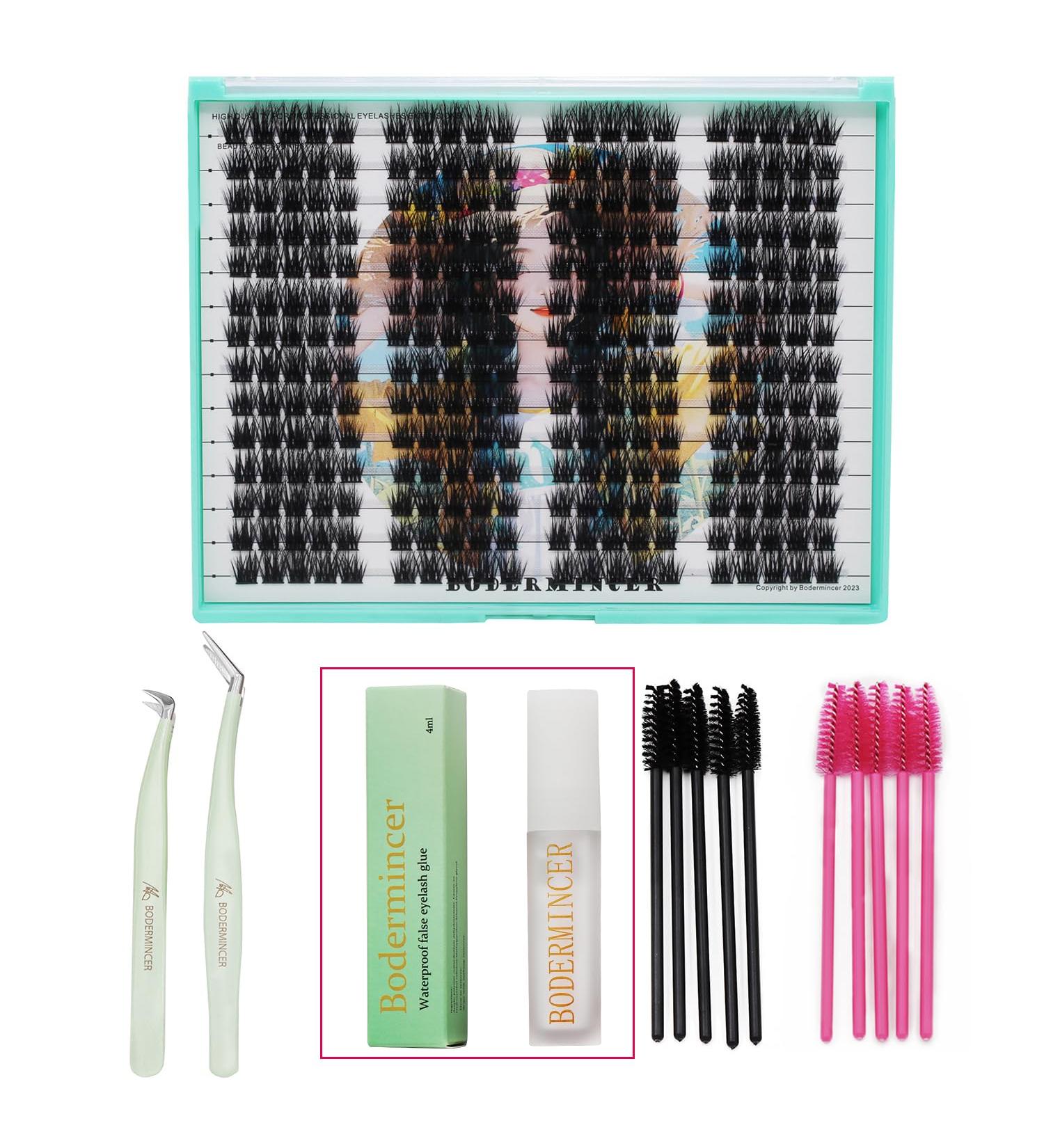 Bodermincer XXXL Tray D Curl 280 Clusters DIY Lash Extensions Kit - 12mm Home Use - Buy Online on GoSupps.com