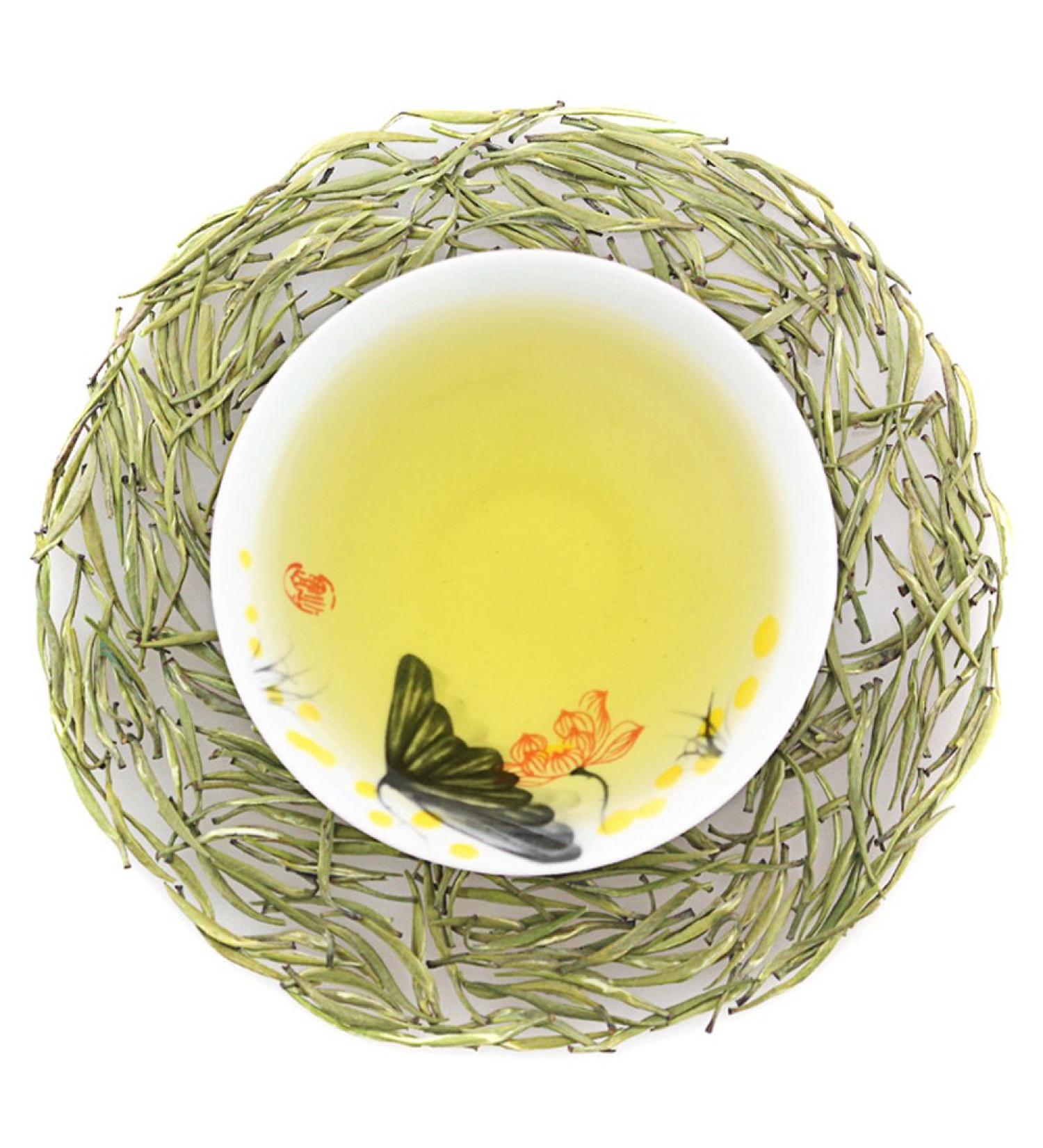 COLORFULTEA - 80g (2.85 oz) - Chinese Green Tea - Snow Water Cloud Green Tea/Cloud Mist Green Tea - Top Grade High Mountain Organic Green Tea - Buy Online on GoSupps.com