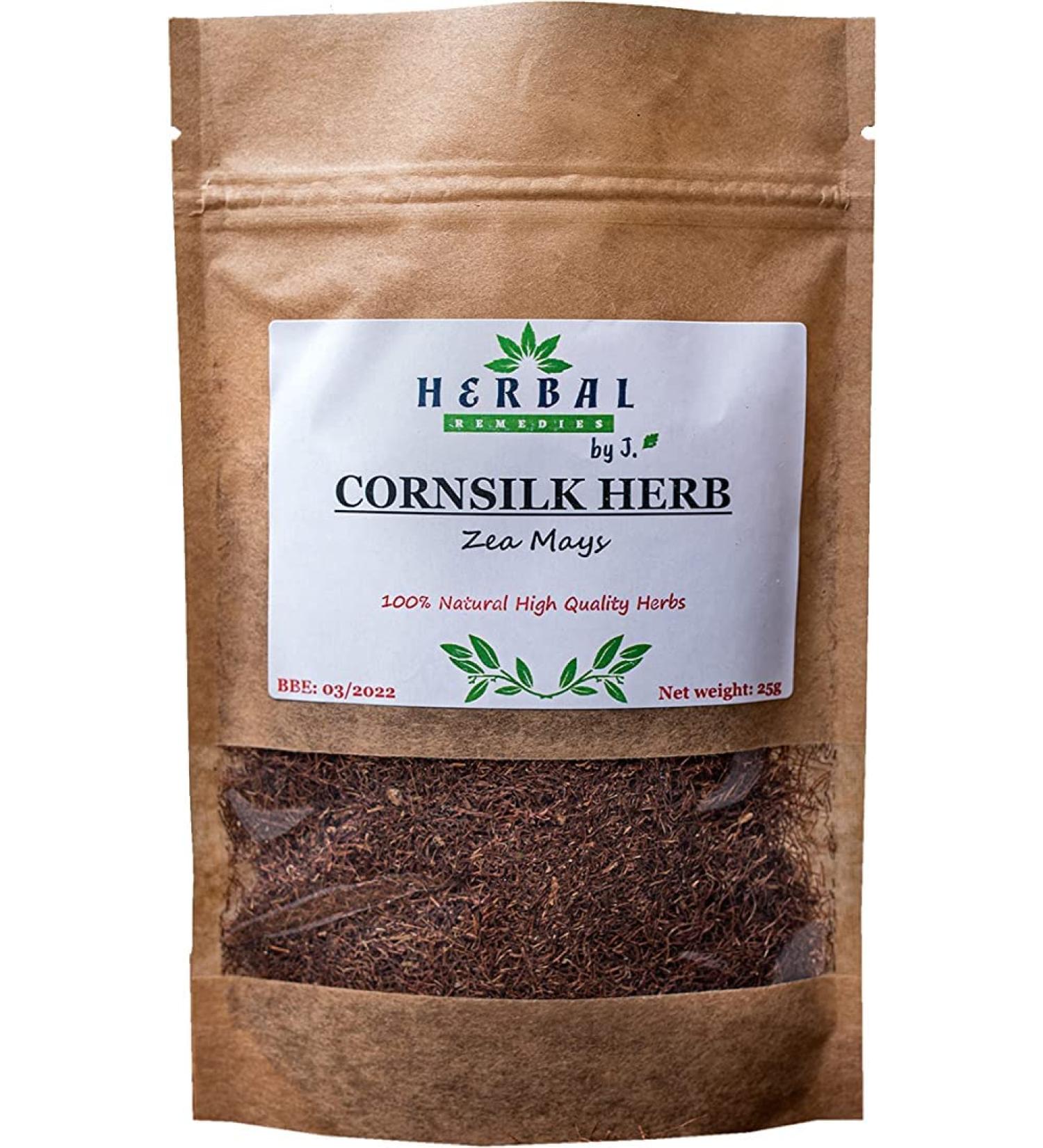 Cornsilk Tea 40g - Kidney Urinary Support - Zea Mays - Herbal Remedies by J. - Kukurydza znamie - Buy Online on GoSupps.com