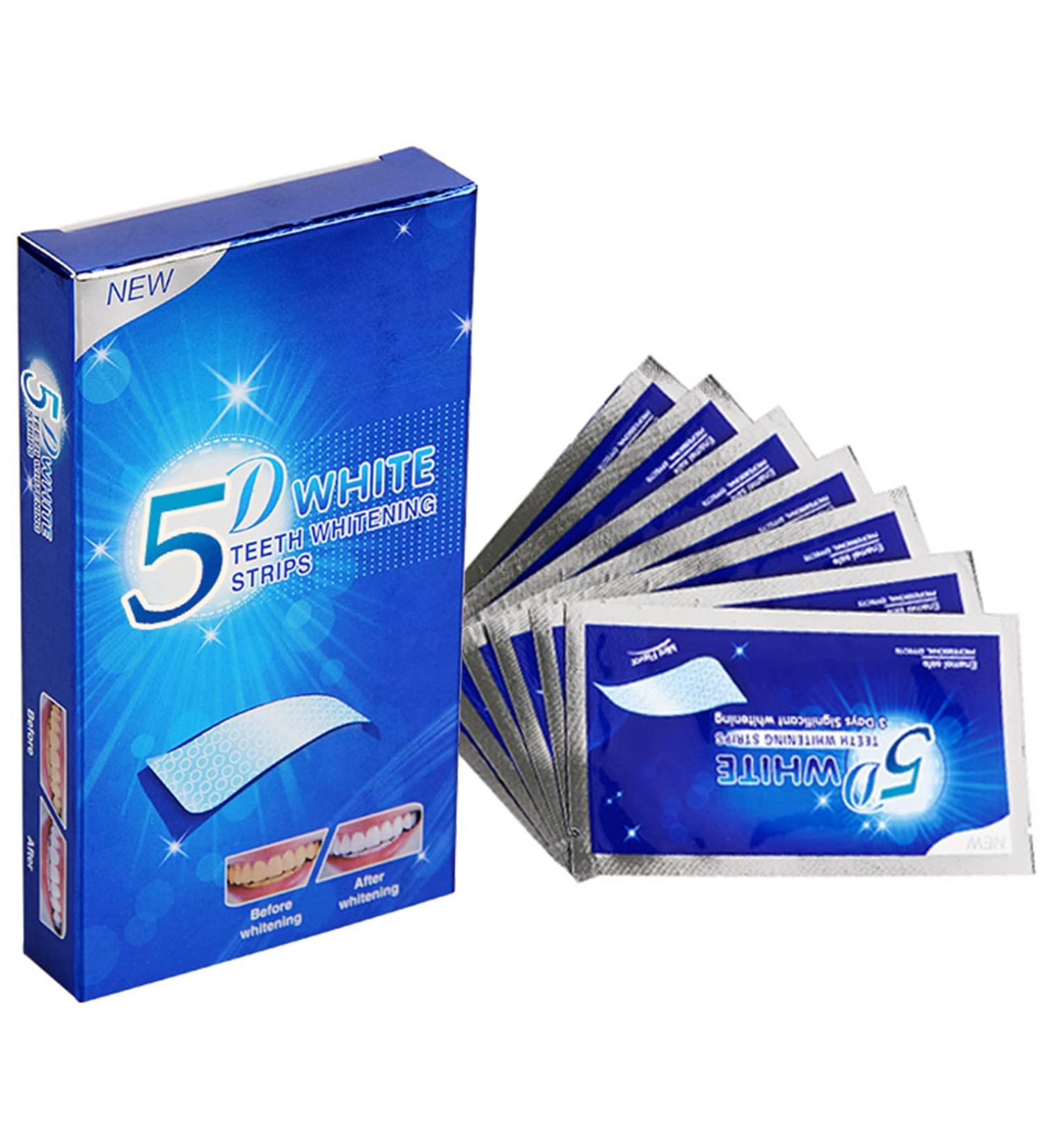 iZhuoKe Professional Teeth Whitening Strips - 28 Pieces for Teeth Stain Removal and Whiter Teeth - Buy Online on GoSupps.com