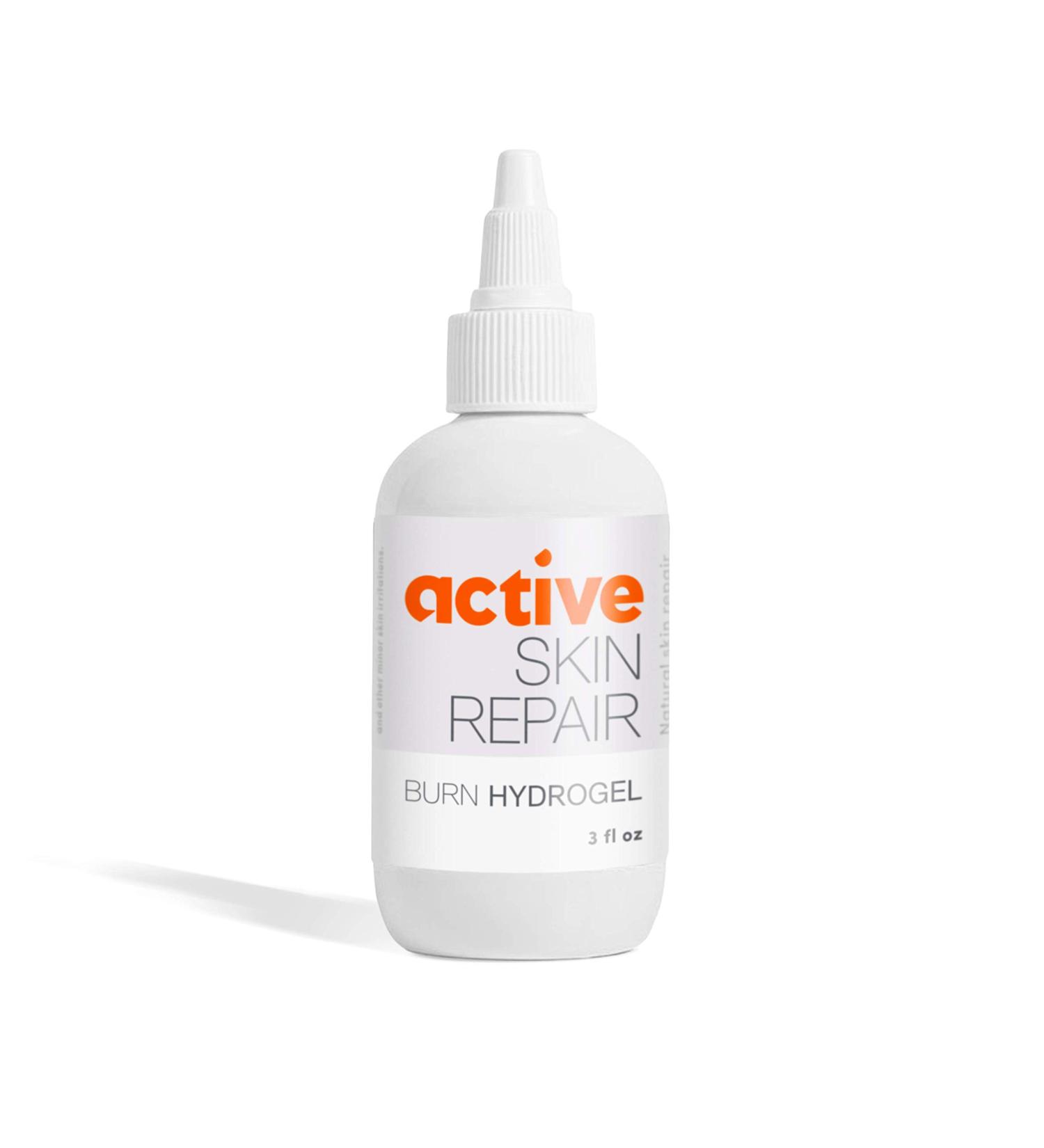 Active Skin Repair First Aid Burn Hydrogel - Natural Non-Toxic Gel for Immediate Pain Relief - 3 oz - Buy Online on GoSupps.com