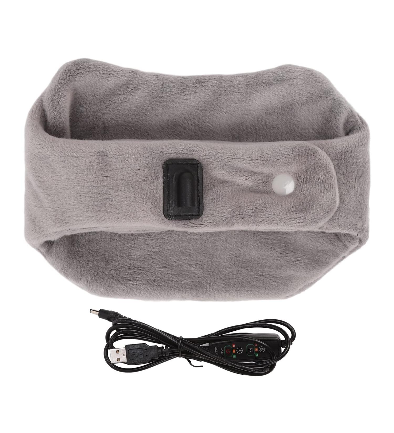 Portable Neck Heating Pillow - Soft Nerz Fleece Wrap for Stiffness Relief | USB Charging | Perfect for Home Use - Buy Online on GoSupps.com