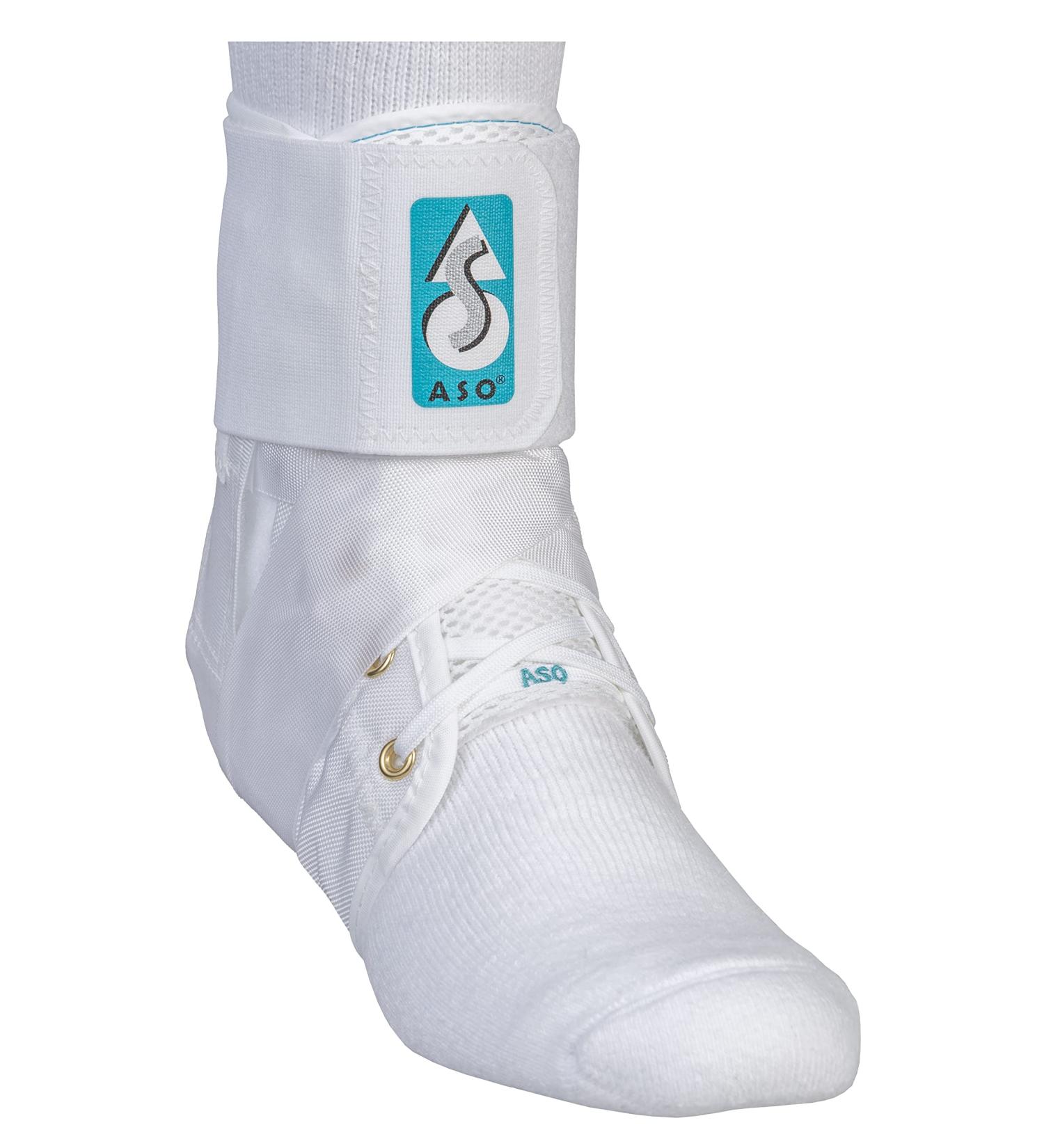 Med Spec ASO Ankle Stabilizer - XXL White | Premium Support & Comfort for Injury Recovery - Fast International Shipping - Buy Online on GoSupps.com