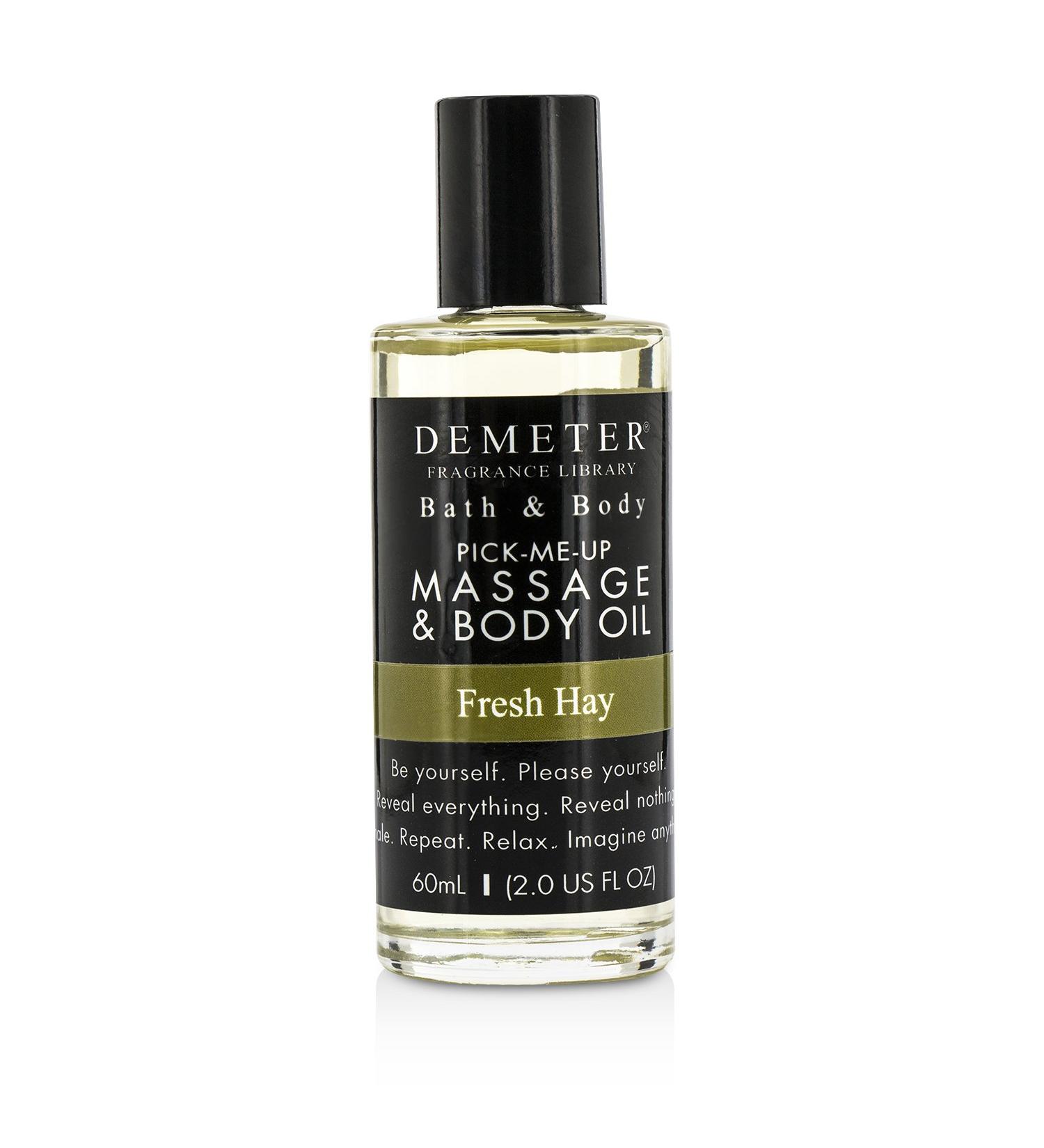 Demeter Fresh Hay Massage & Body Oil 60ml/2oz