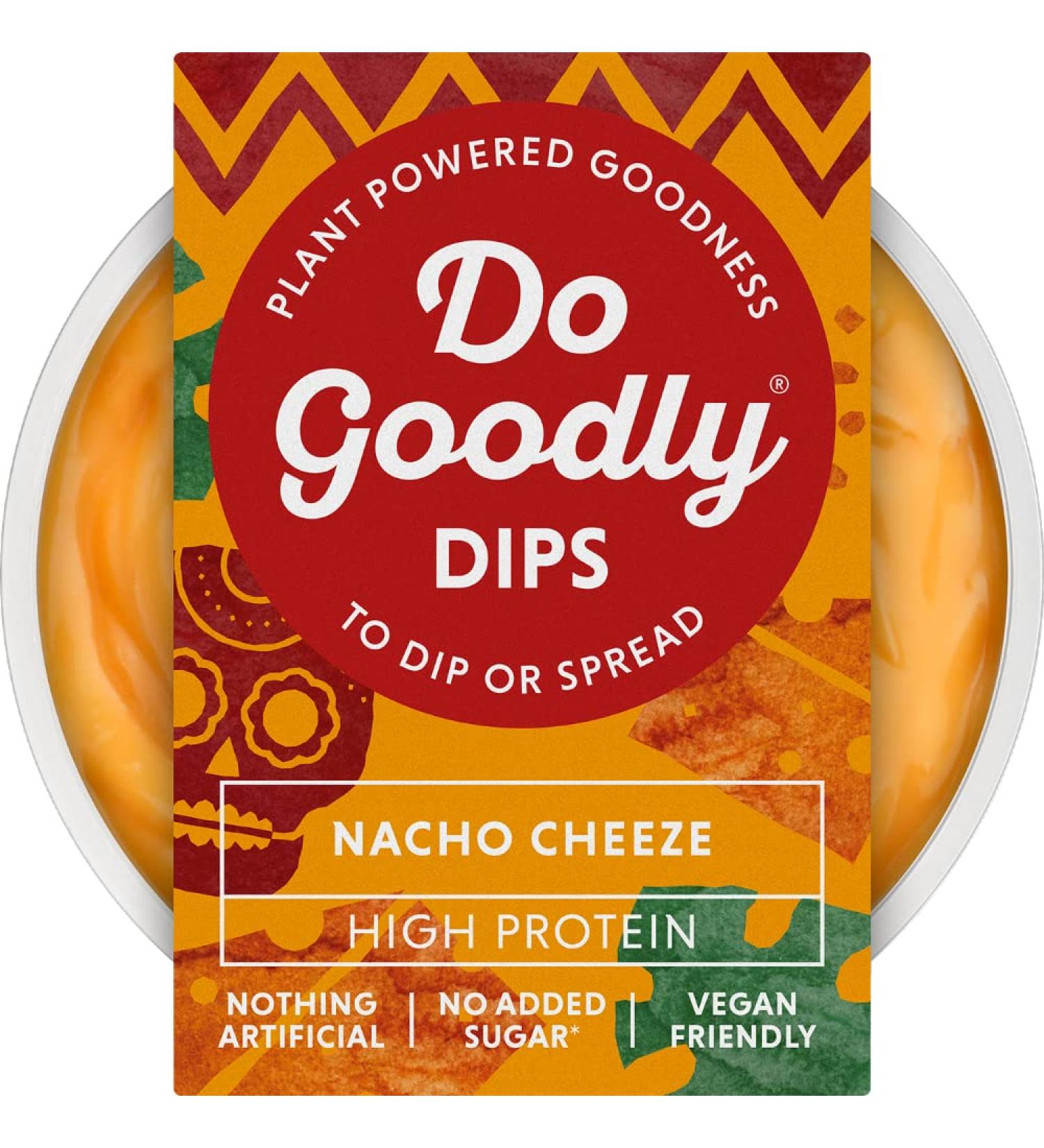 DO GOODLY DIPS NACHO CHEEZE 150G - 6 Pack