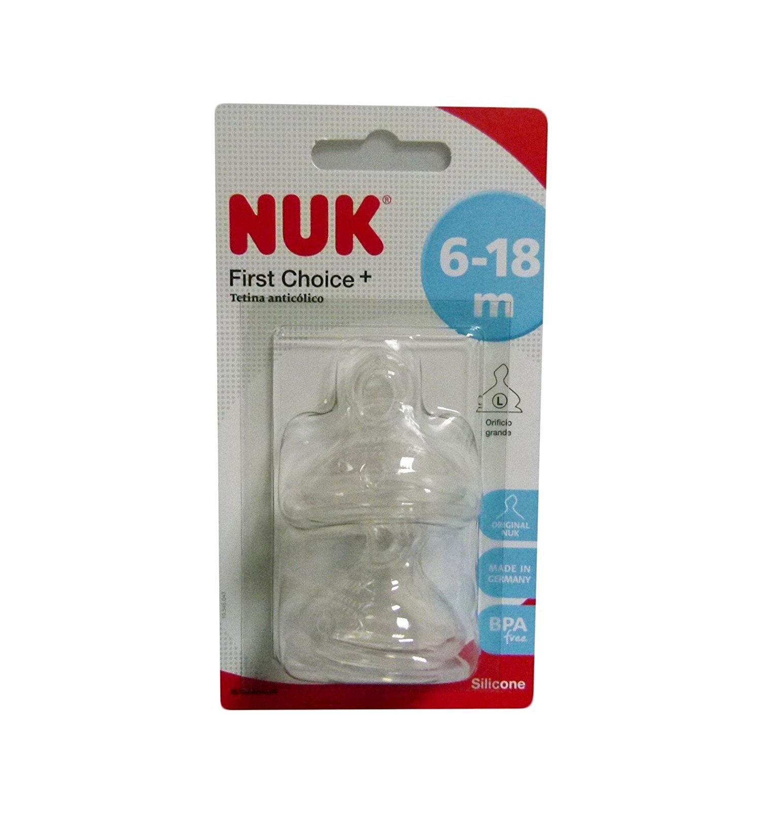 NUK - TEAT FC 2l Silicon Blister2
