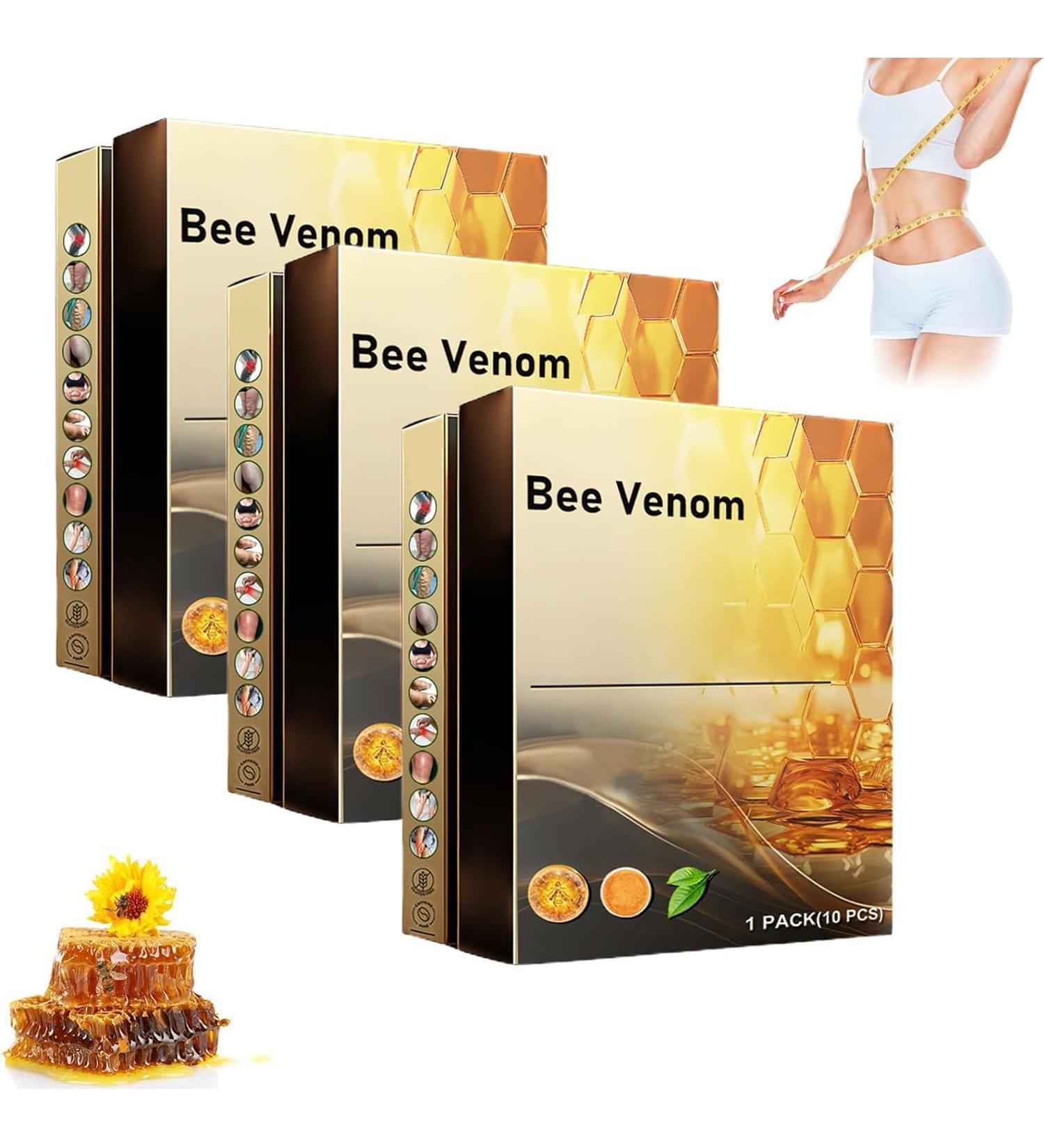 Bee Venom Patches with Natural Extracts Drainage Patches for Women & Men 30 pcs - Pack Of 3 - Buy Online on GoSupps.com
