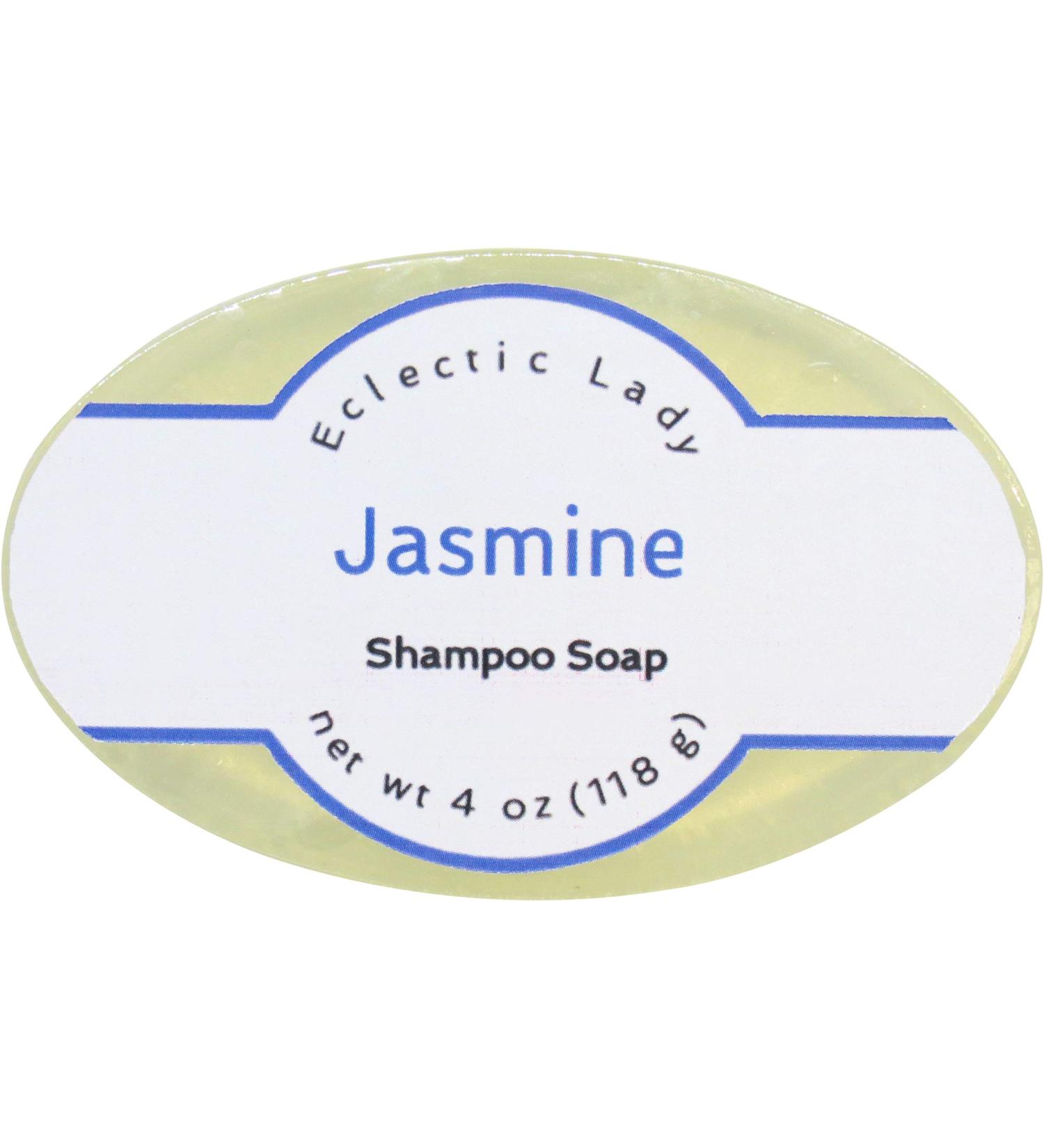 Jasmine Shampoo Soap Bar | Eclectic Lady | Pure Argan Oil & Silk Protein | 4 oz Natural Hair Care - Buy Online on GoSupps.com