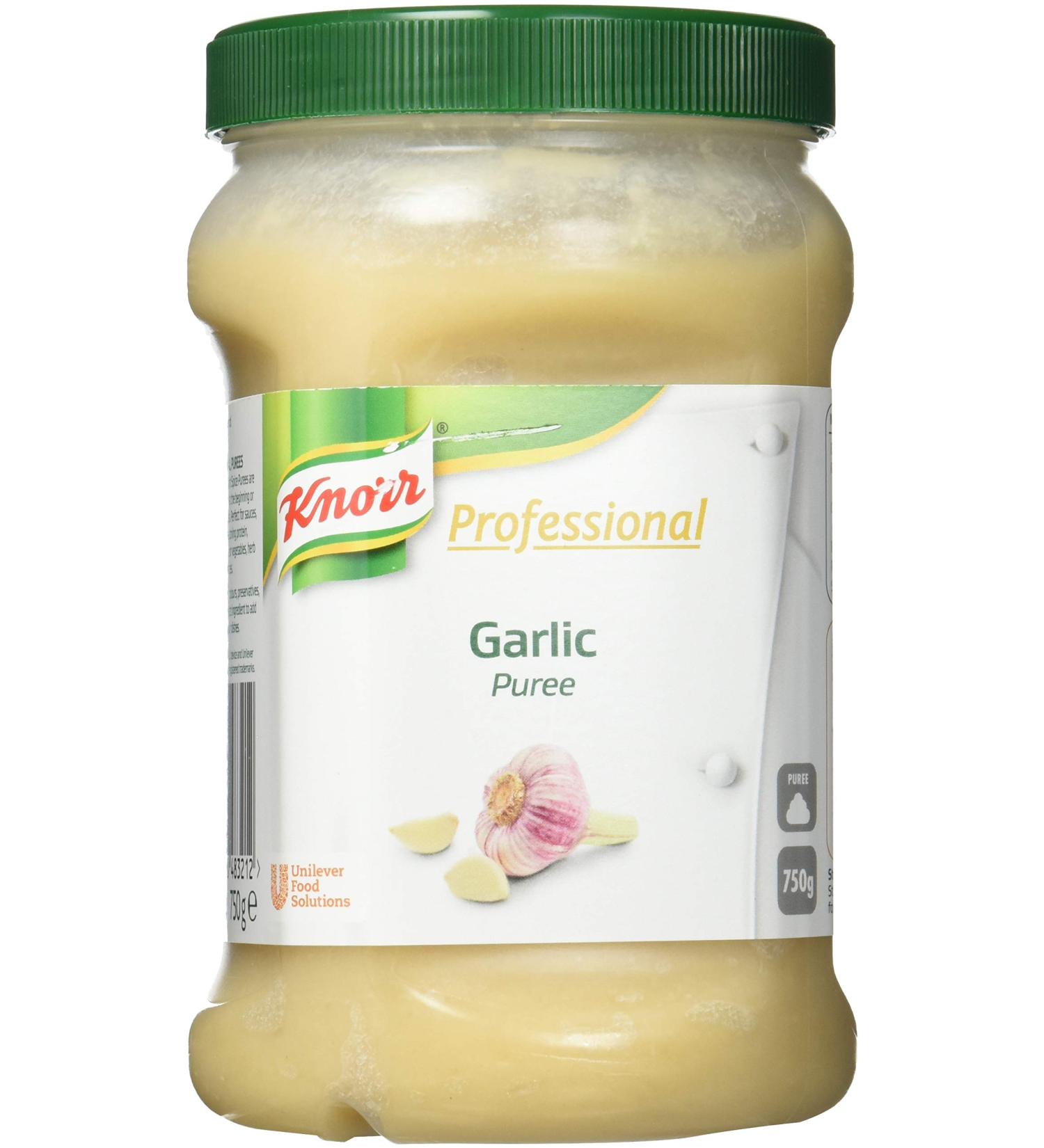 Knorr Professional Garlic Puree 750g - 16688101 | Top-Quality Culinary Ingredient - Buy Online on GoSupps.com