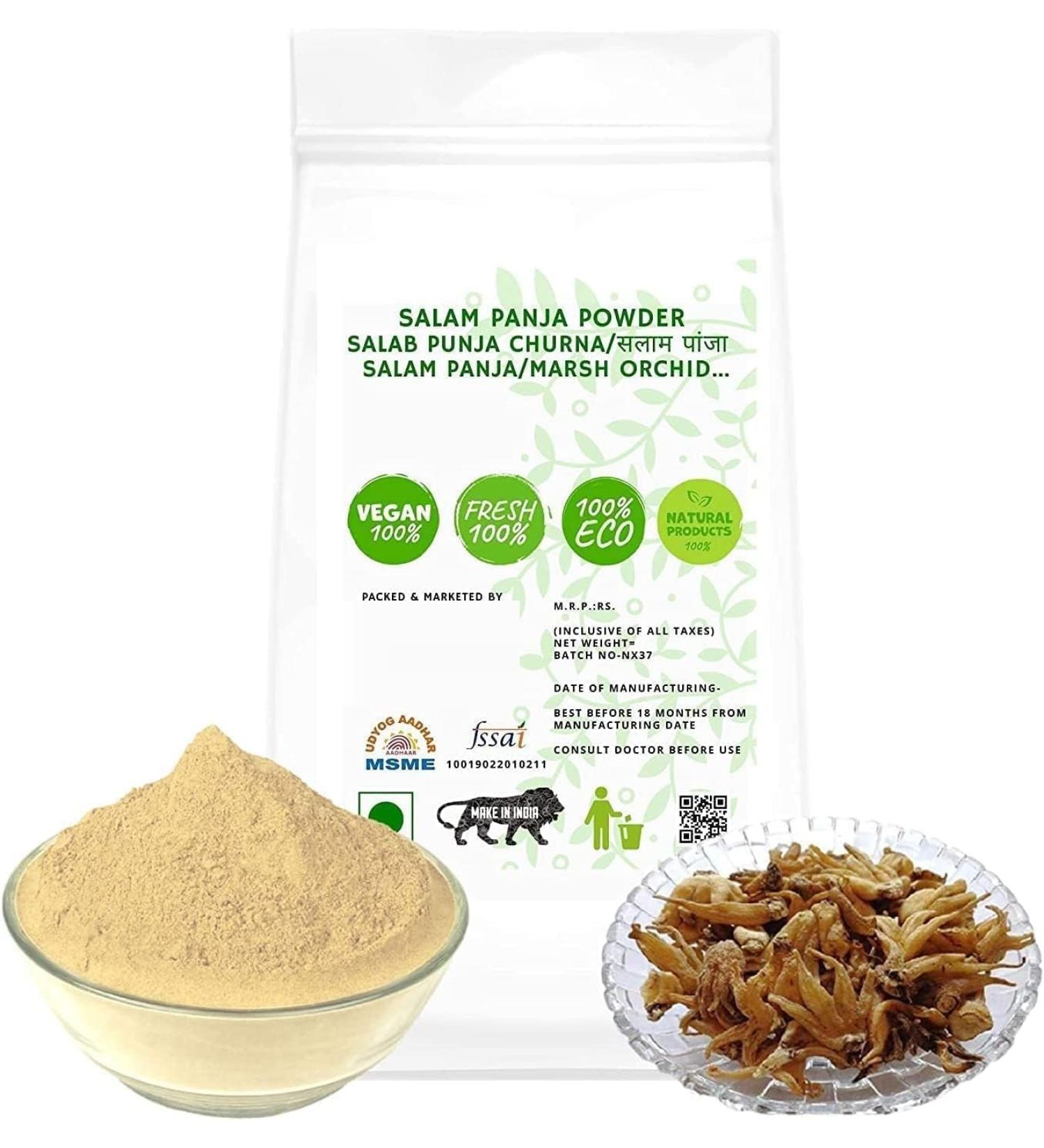 hyd Salam Panja Poeder Salab Punja Chua1900 800 ml Orchidee 25 GMS