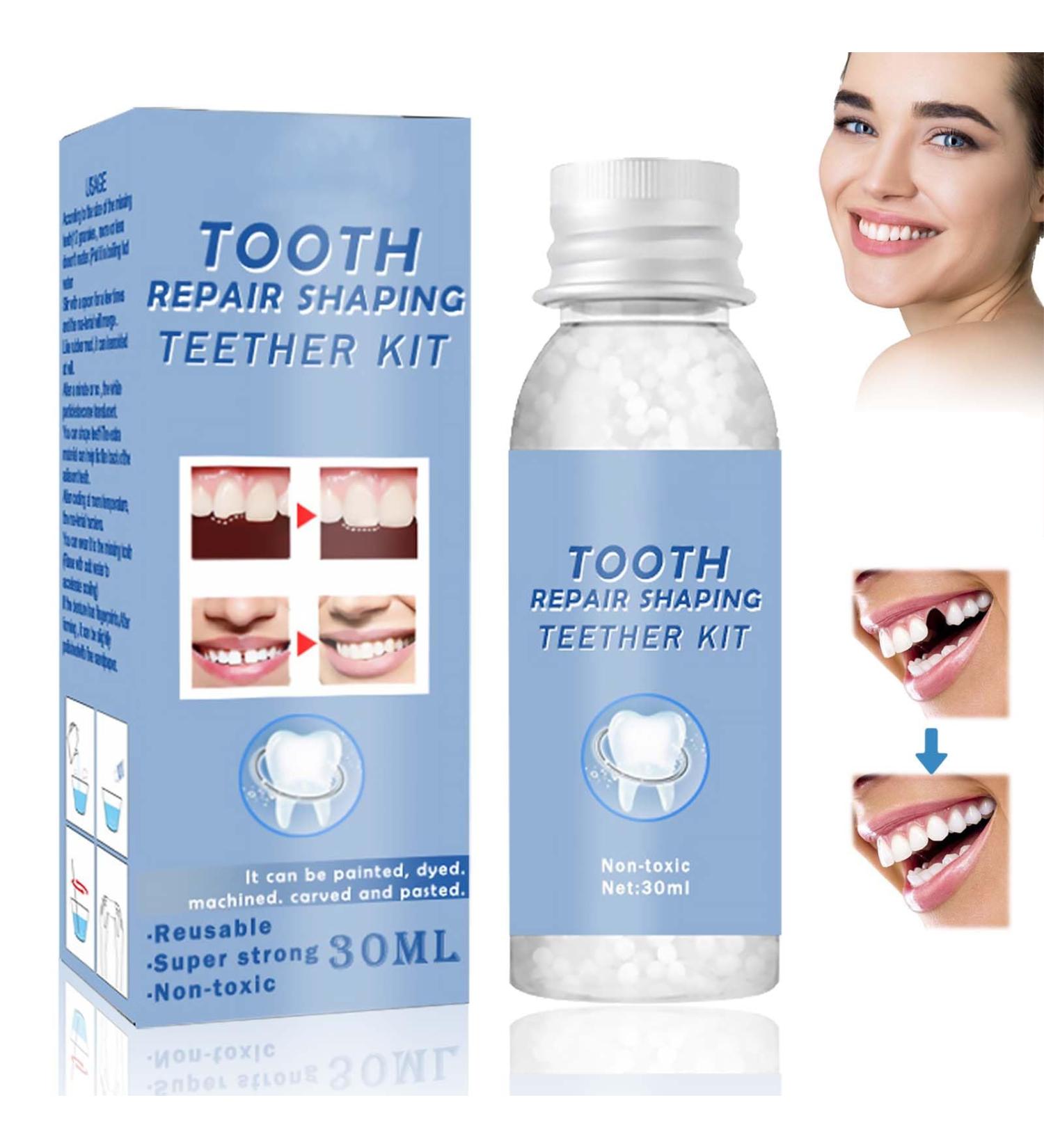 Temporary Dentures & Dental Repair Kit | Provisional & Adhesive Fake Teeth for DIY Tooth Repair - Buy Online on GoSupps.com