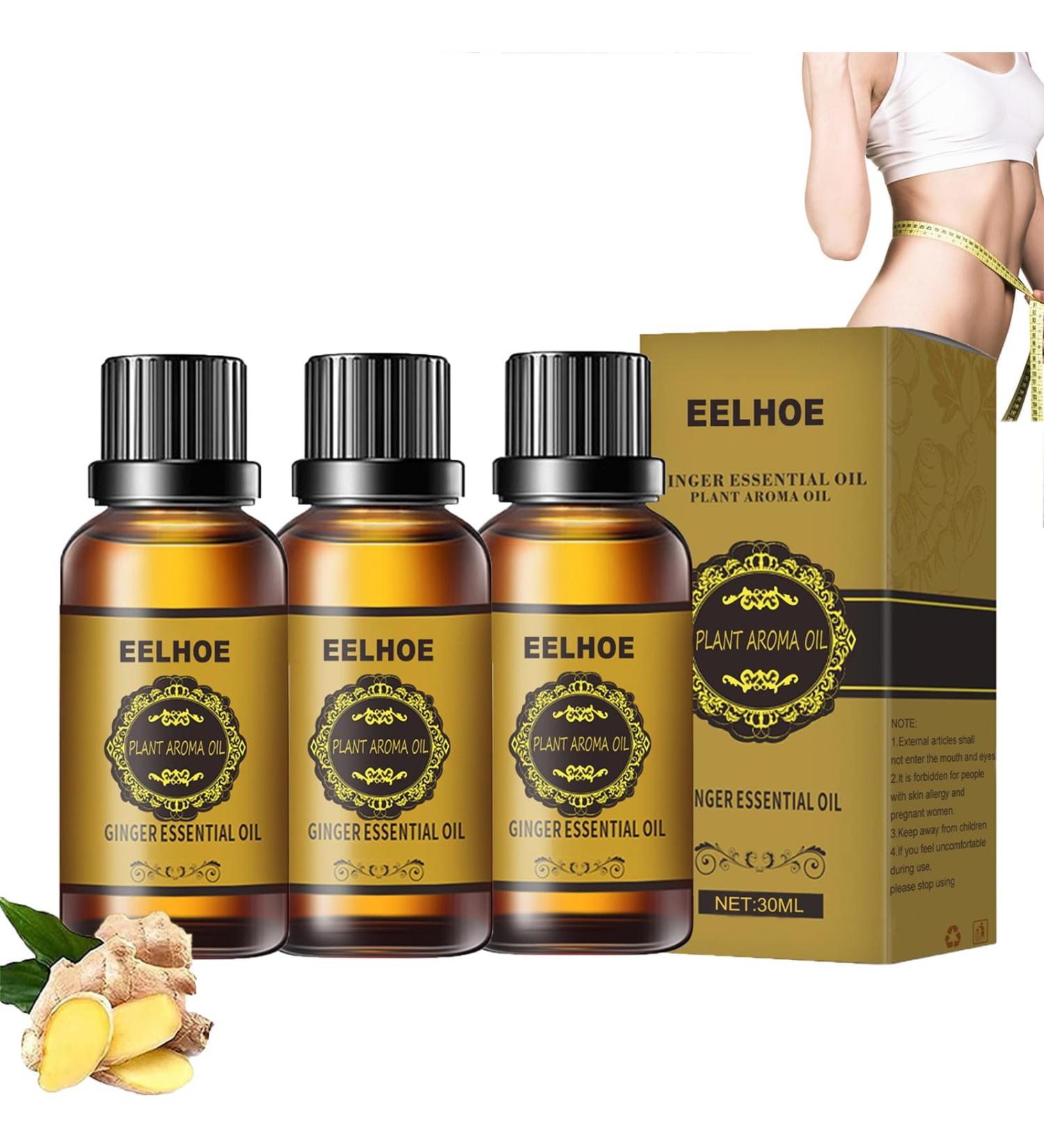Lovilds Huile de gingembre pour drainage lymphatique drainage lymphatique huile de gingembre drainage du ventre huile de gingembre mince drainage naturel 30 ml 3 Pi ces. - Buy Online on GoSupps.com