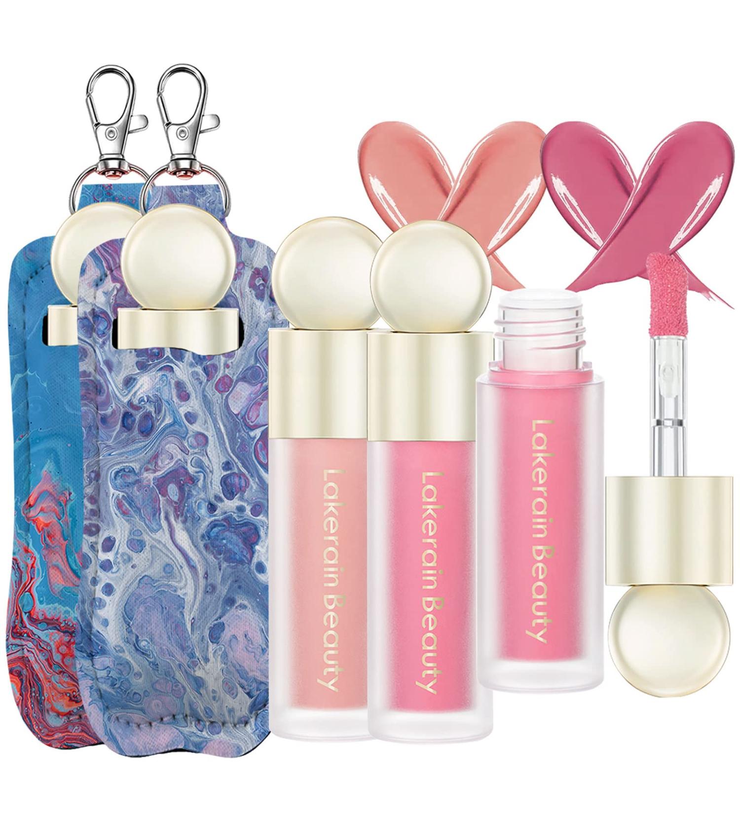 Velvet Matte Liquid Blush & Contour Set for Cheeks, Eyes & Lips - Moisturizing & Lightweight Formula (01&02) - Buy Online on GoSupps.com