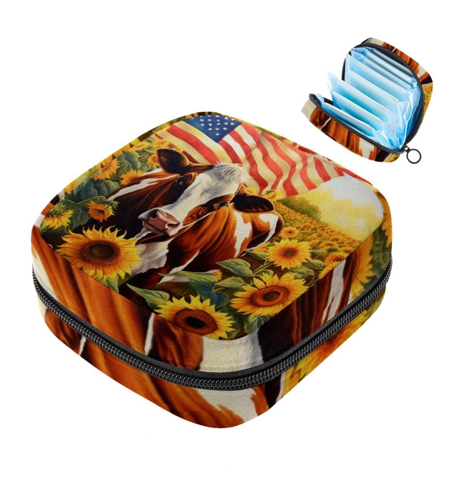 MuooouM Dream Catcher Storage Bag for Women | Violet Zipper Tote | Portable Organizer for Teens & Girls | 4.7x6.6 in - Buy Online on GoSupps.com