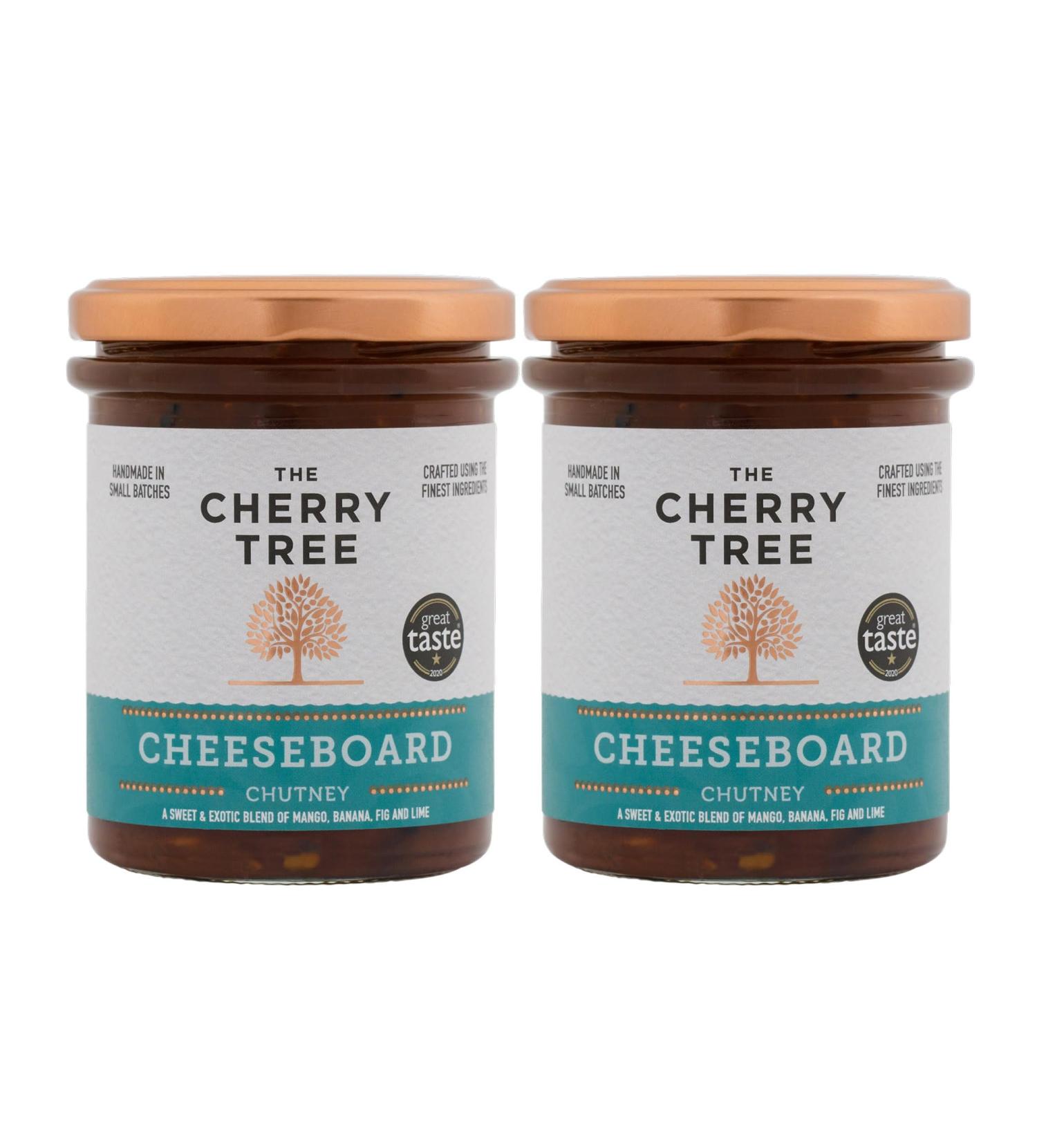 The Cherry Tree 2-Pack Cheese Chutney Jars 300g
