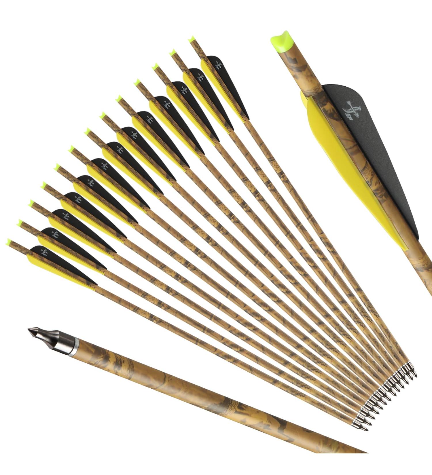 S F Crossbow Bolts Carbon Crossbow Arrows for Hunting and Target Practice (Pack of 12) - Buy Online on GoSupps.com