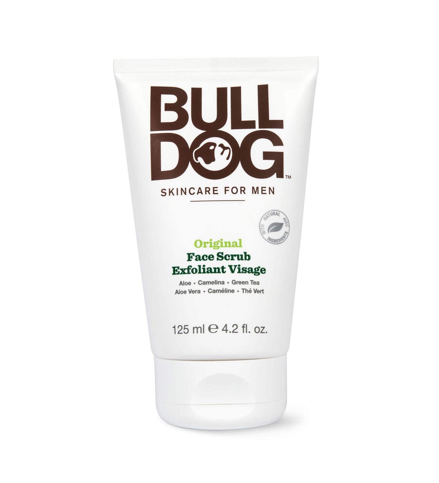 Bulldog Skincare Original Exfoliating Face Scrub for Men 125 mL Original Face Scrub - Buy Online on GoSupps.com
