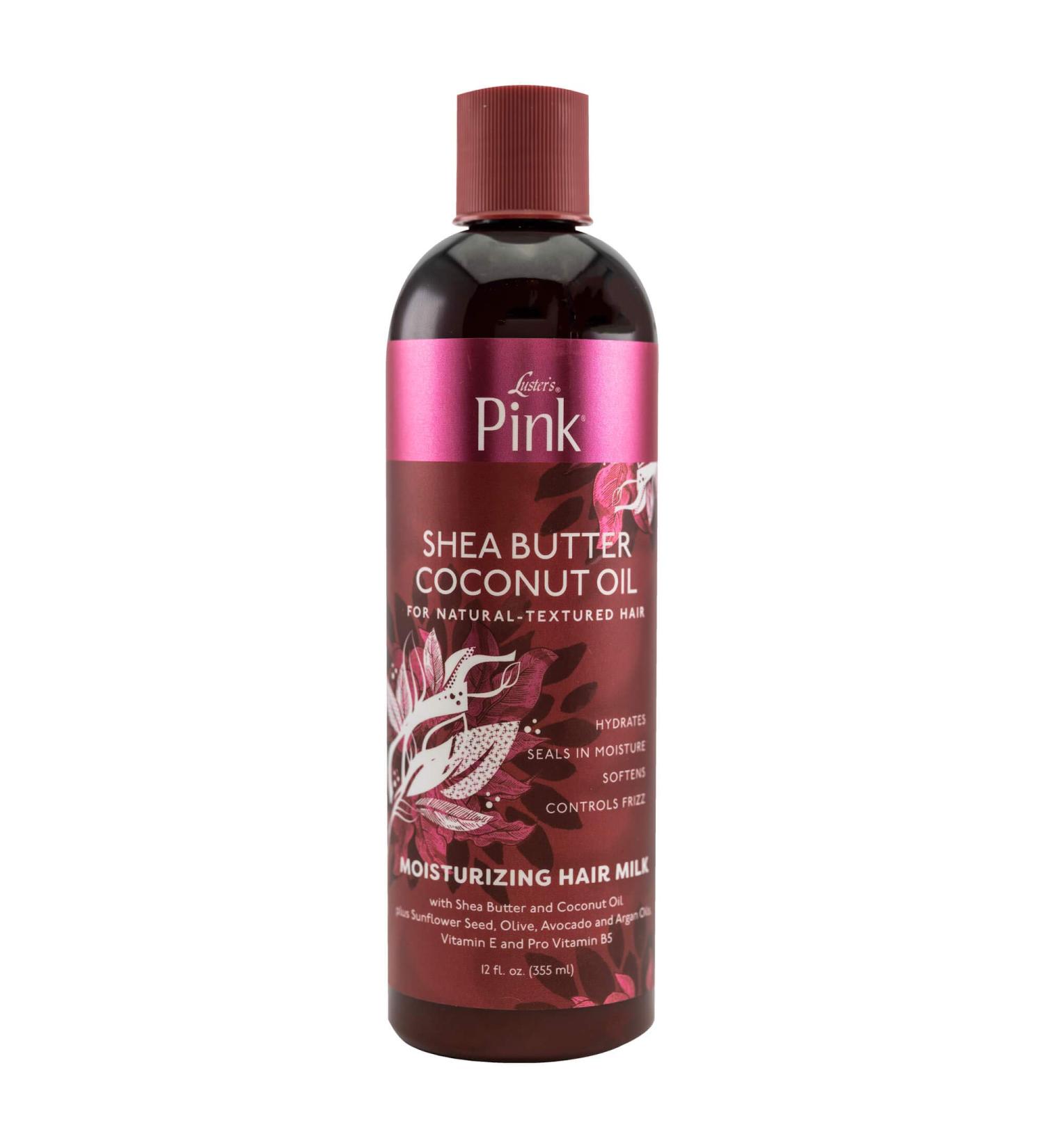 Luster's Pink Shea Butter Coconut Oil Moisturizing Hair Milk - Nourishing Hydration for Healthy Hair | Buy Online Internationally - Buy Online on GoSupps.com