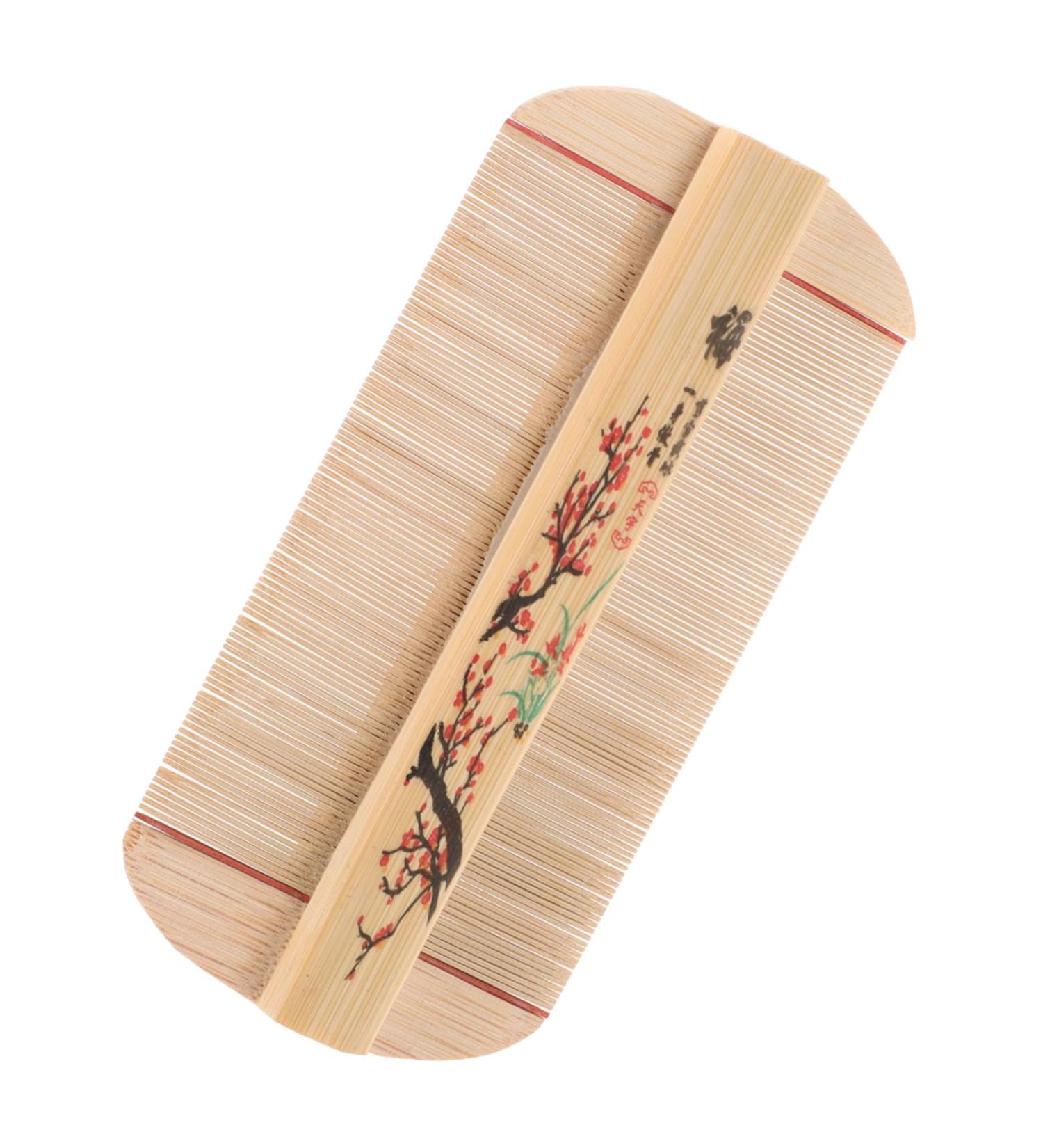 Peigne Double Face en Bois Dents Fines pour Toilettage Animaux Peigne Anti-puces et D m lage Doux pour Chien et Chat Outil Traditionnel de Soin Capillaire et Massage Du Chevelu - Buy Online on GoSupps.com