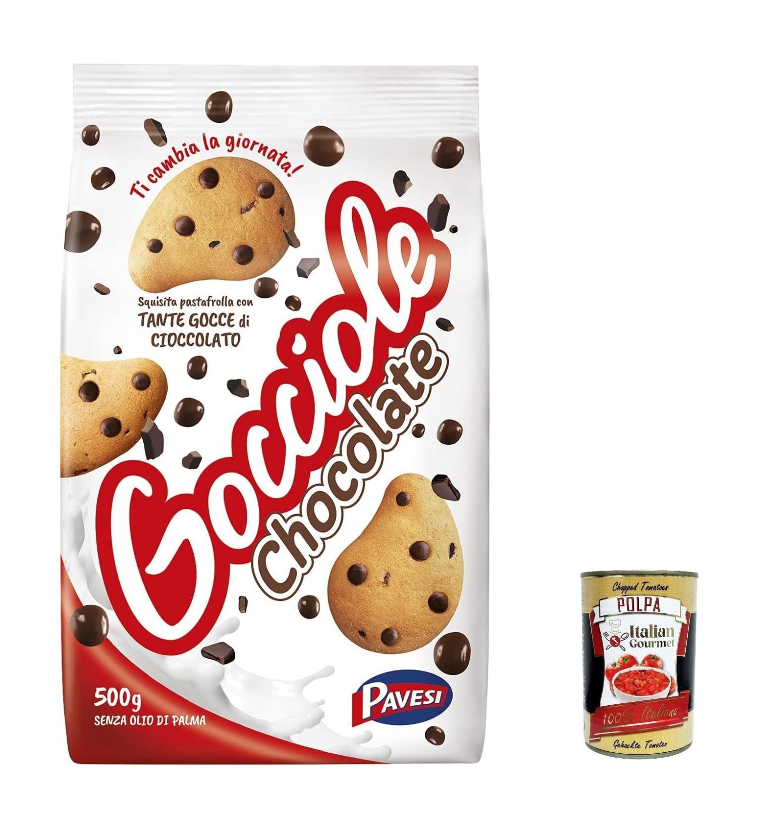  Italian Gourmet E.R. Pavesi Barilla Gocciole Lot de 3 biscuits italiens 500 g + Polpa Italian Gourmet 400 g - Buy Online on GoSupps.com