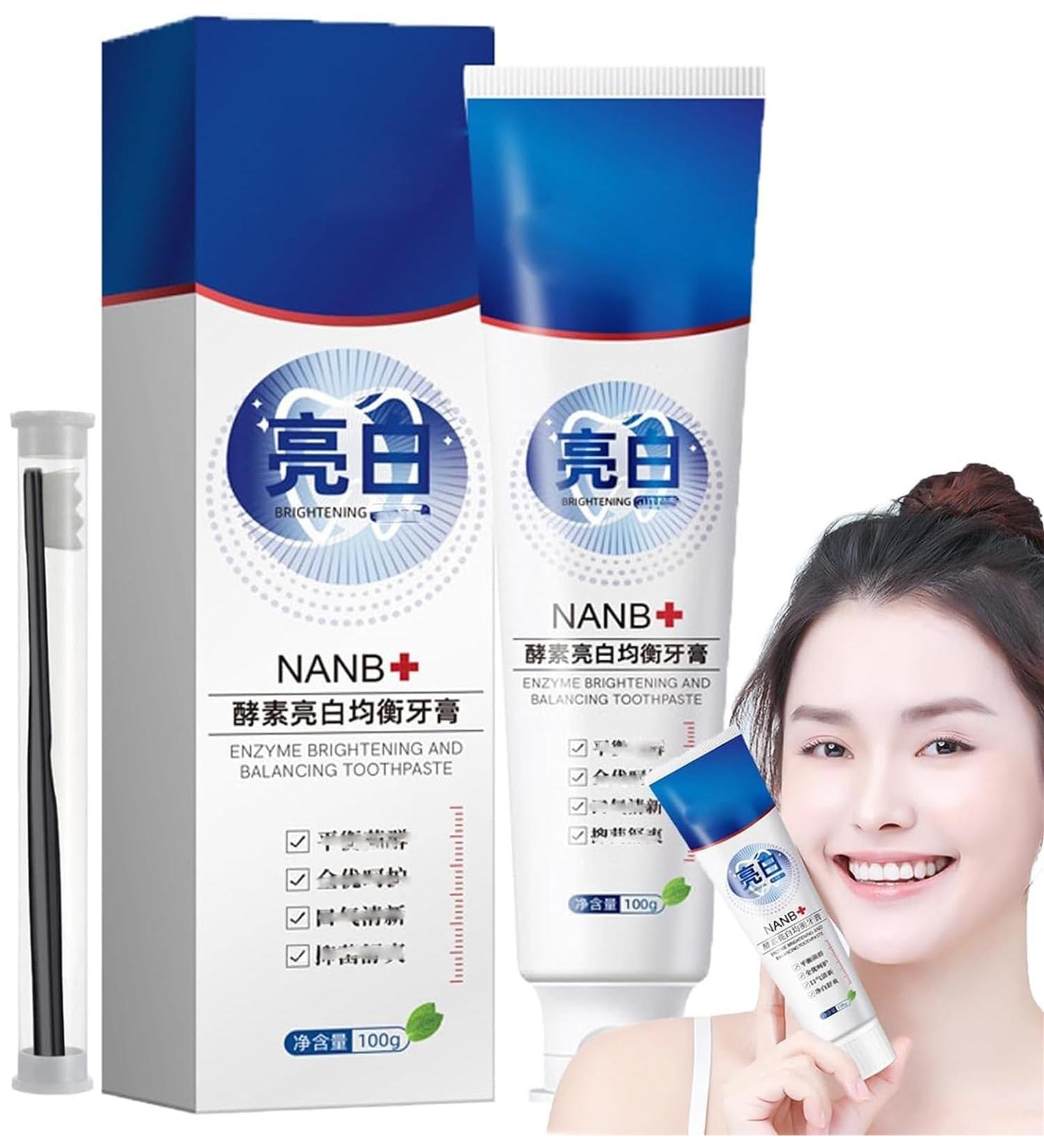 SP-4 Probiotic Rapid Whitening Toothpaste - Ultra Whitening Stain Removal & Fresh Breath | 1PC - Buy Online on GoSupps.com