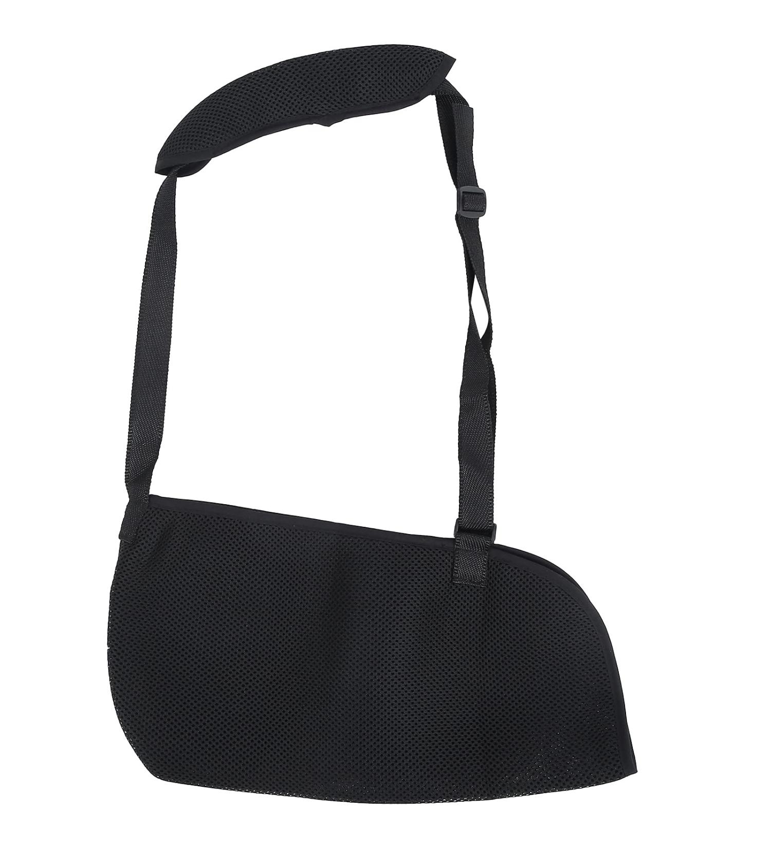 Adjustable Shoulder Immobilizer Sling - Breathable Support Brace for Fractures Sprains and Dislocations | International Shipping Available - Buy Online on GoSupps.com