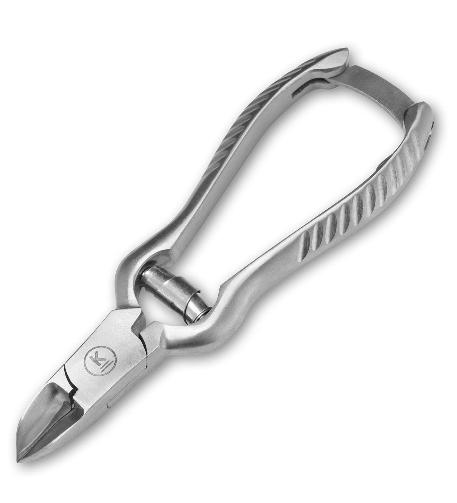 K-Pro Large Stainless Steel Nail Clippers for Strong Thick Toenails - Best Tool for Hard Nails | International Shipping - Buy Online on GoSupps.com