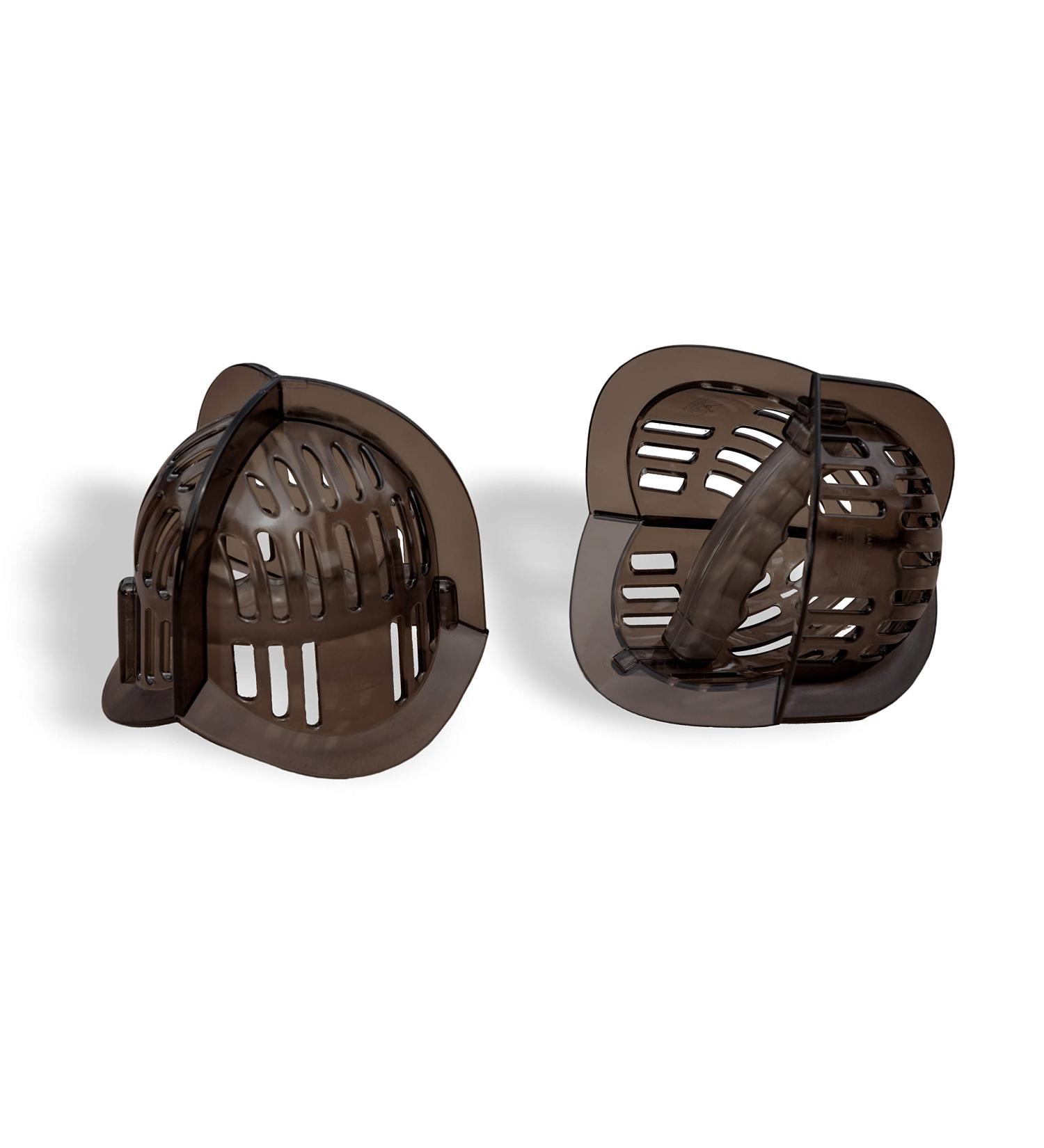 AquaLogix Medium Resistance Aquatic Bells Set - Smoke - Upper Body Pool Exercise Dumbbells - Includes Demonstration Video and Workout - Bells Pair MRPCBELL - Buy Online on GoSupps.com