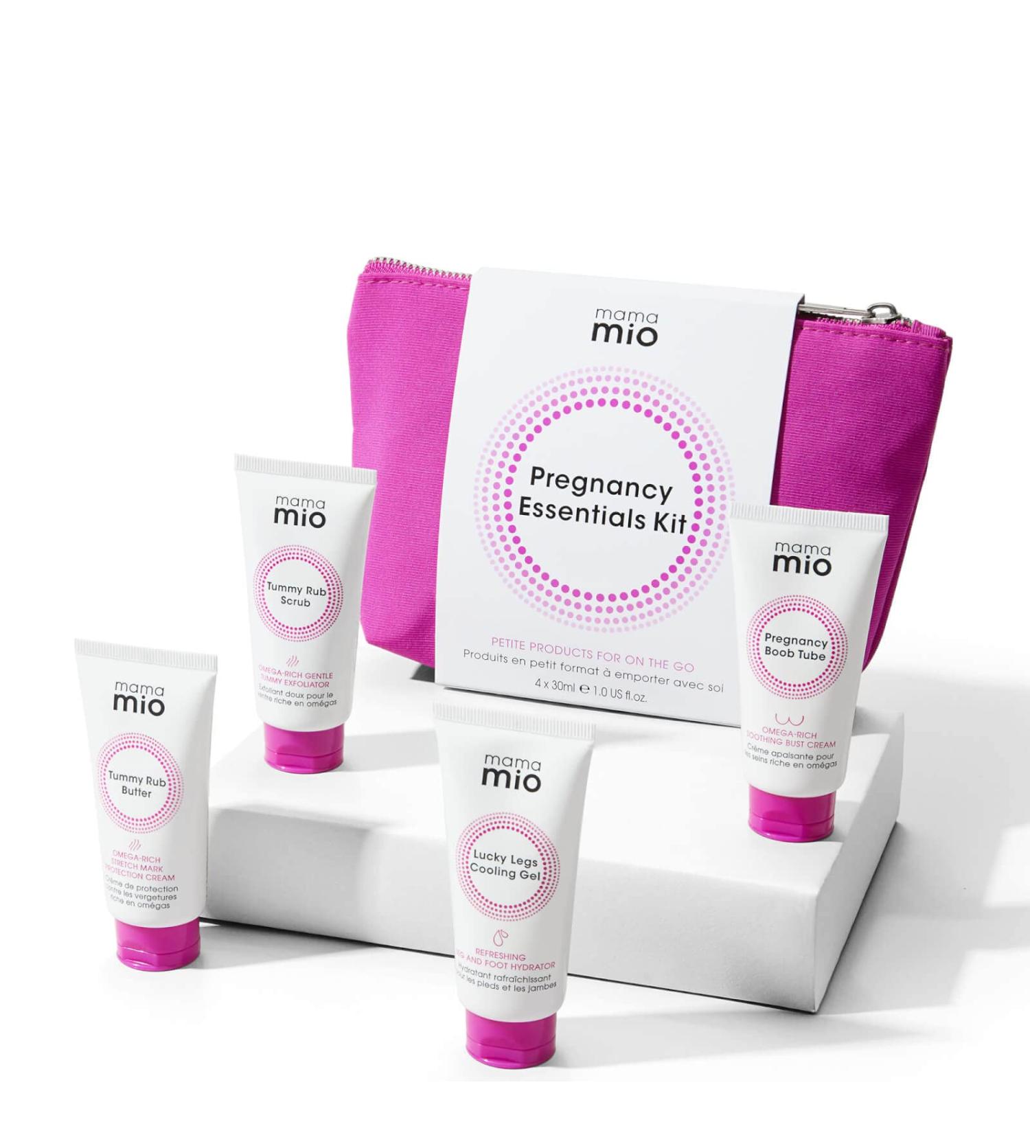 Mama Mio Pregnancy Essentials Kit - Nourishing Skincare for Moms-to-Be - Buy Online on GoSupps.com