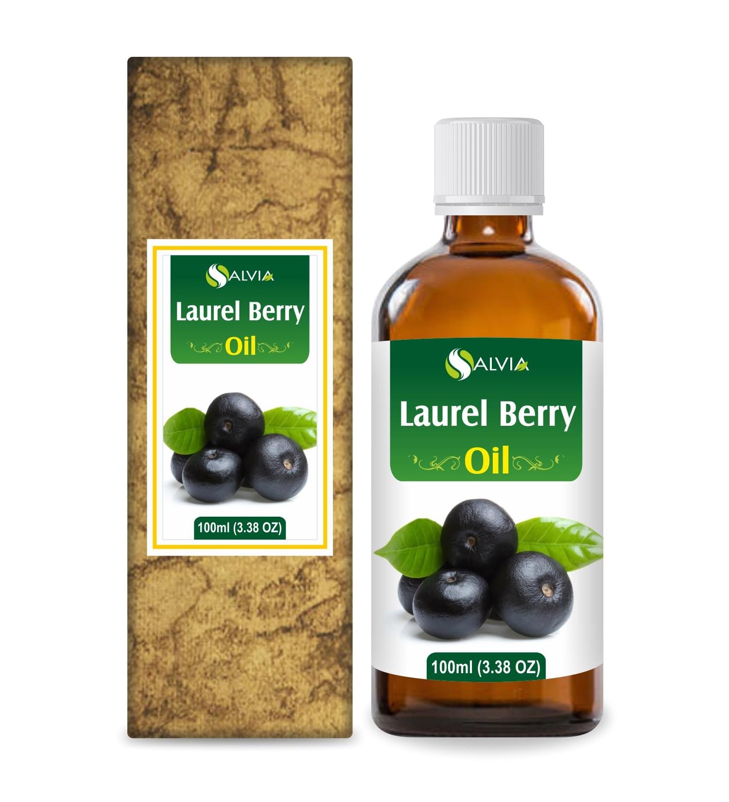 Laurel Berry Oil - Pure Natural Essential Oil for Hair & Skin Care | DIY Cosmetic Grade | 100 ML - Buy Online on GoSupps.com