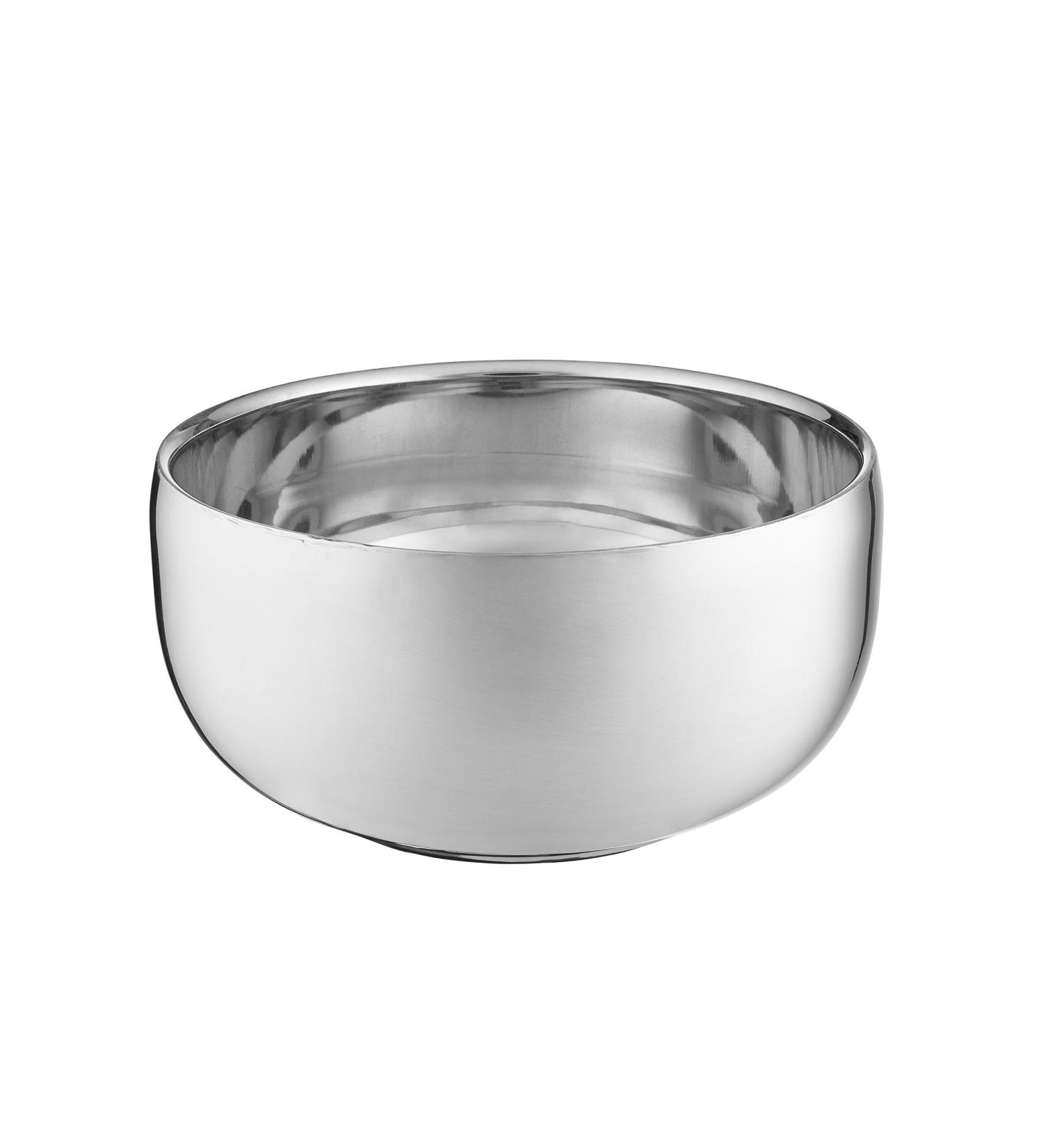 Perfecto Stainless Steel Shaving Bowl | Durable Metal Mug for Shaving Soap & Cream | Double Layer Smooth Shave Unbreakable Mug with Heat Insulation | Large Size | Wet Shaving Kit Essential - Buy Online on GoSupps.com