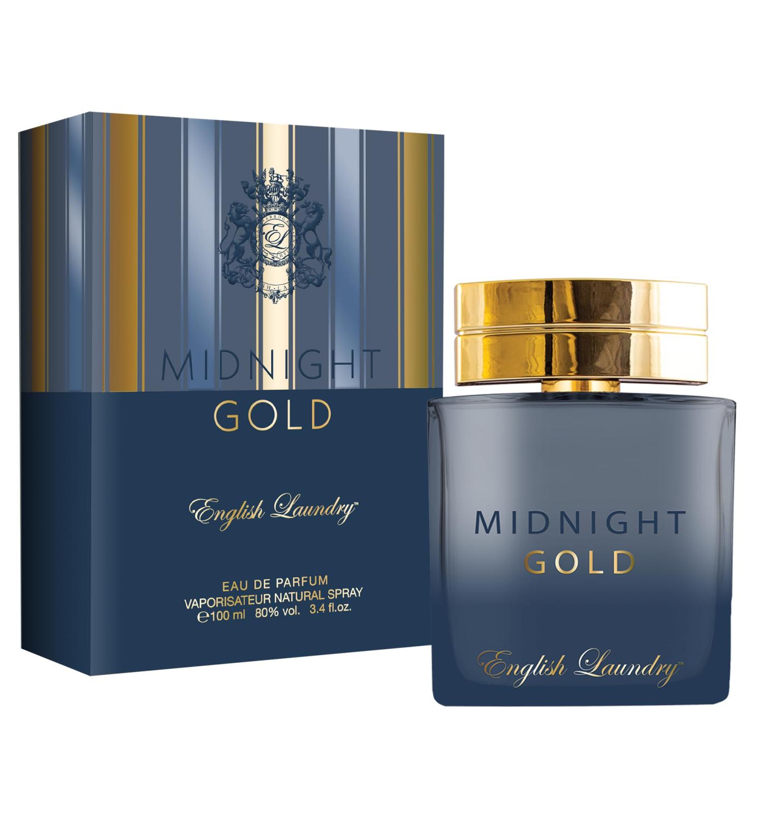 English Laundry Midnight Gold Eau de Parfum Spray 3.4 fl. oz. - Buy Online on GoSupps.com