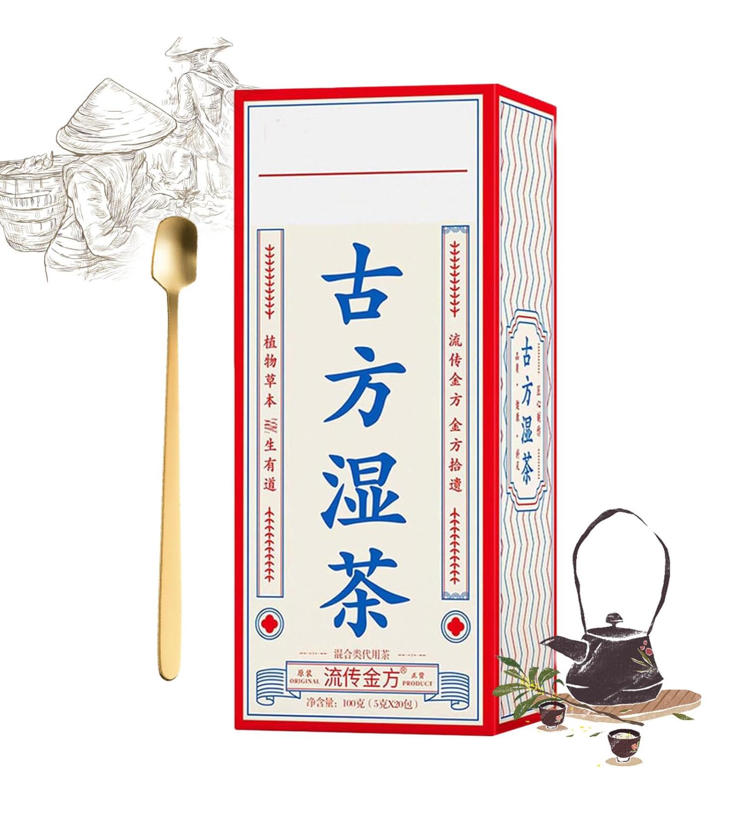 SLPB 29 Flavors of Ancient Formula Tea Daily Liver Nourishing Tea Chinese Nourishing Liver Tea Dampness Clearing Herbal Tea (1) - Buy Online on GoSupps.com