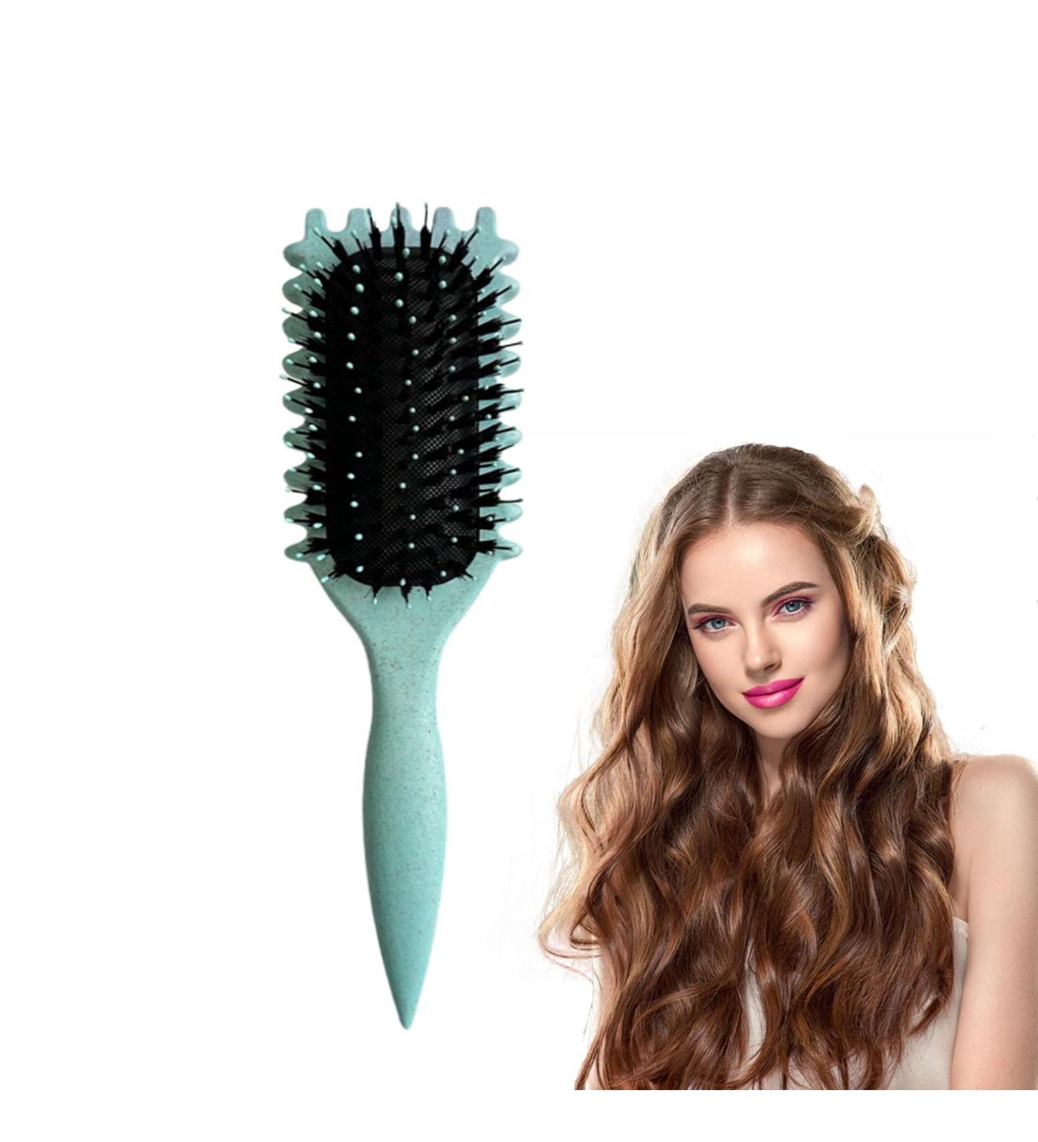 BOONCE CURL Brush - Bounce Curl Define Styling Brush for Women | Perfect for Curly Hair Definition & Styling - Buy Online on GoSupps.com