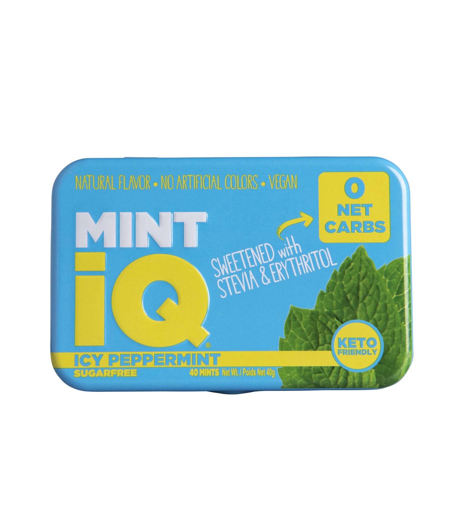 MintiQ Sugar Free Icy Peppermint 40 Mints