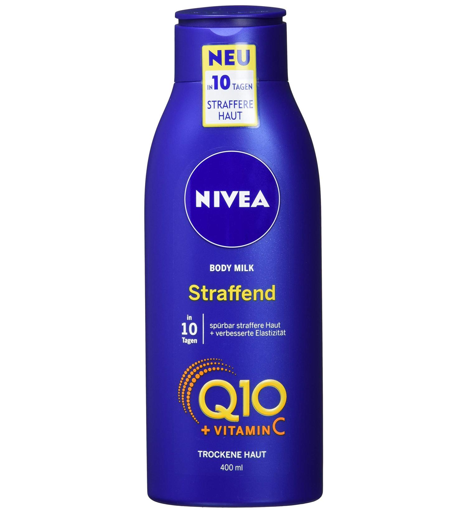 NIVEA Skin Firming Body Milk Q10 Plus C for Dry Skin - 400ml | Nourishing Body Lotion for Smooth Radiant Skin - International Shipping Available - Buy Online on GoSupps.com