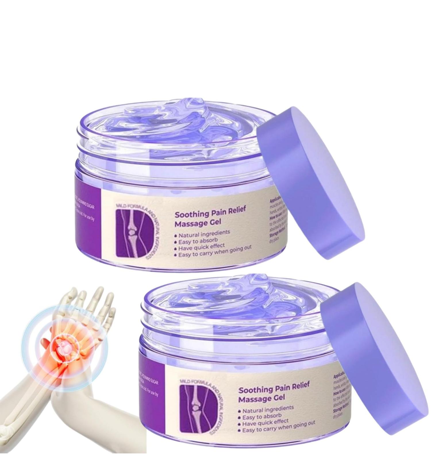 Aoseiens Kresin Gel violet pour les douleurs articulaires - Gel Kresin - Pour les activit s articulaires dans tout le corps - Gel de r paration des articulations violet - Soulage les genoux les 2 Pi ces. - Buy Online on GoSupps.com