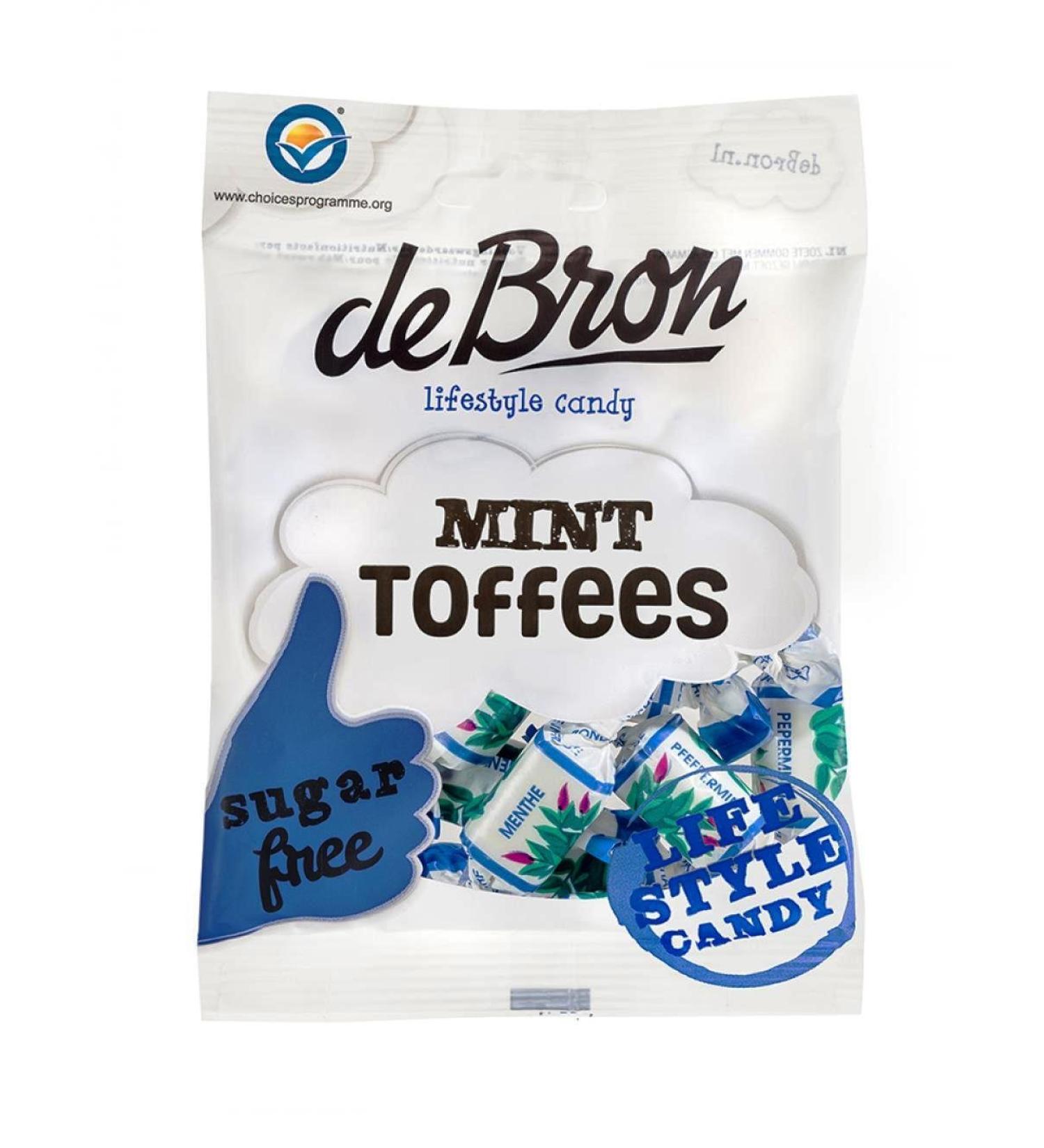 De Bron Mint Toffee sugar -free - 90g