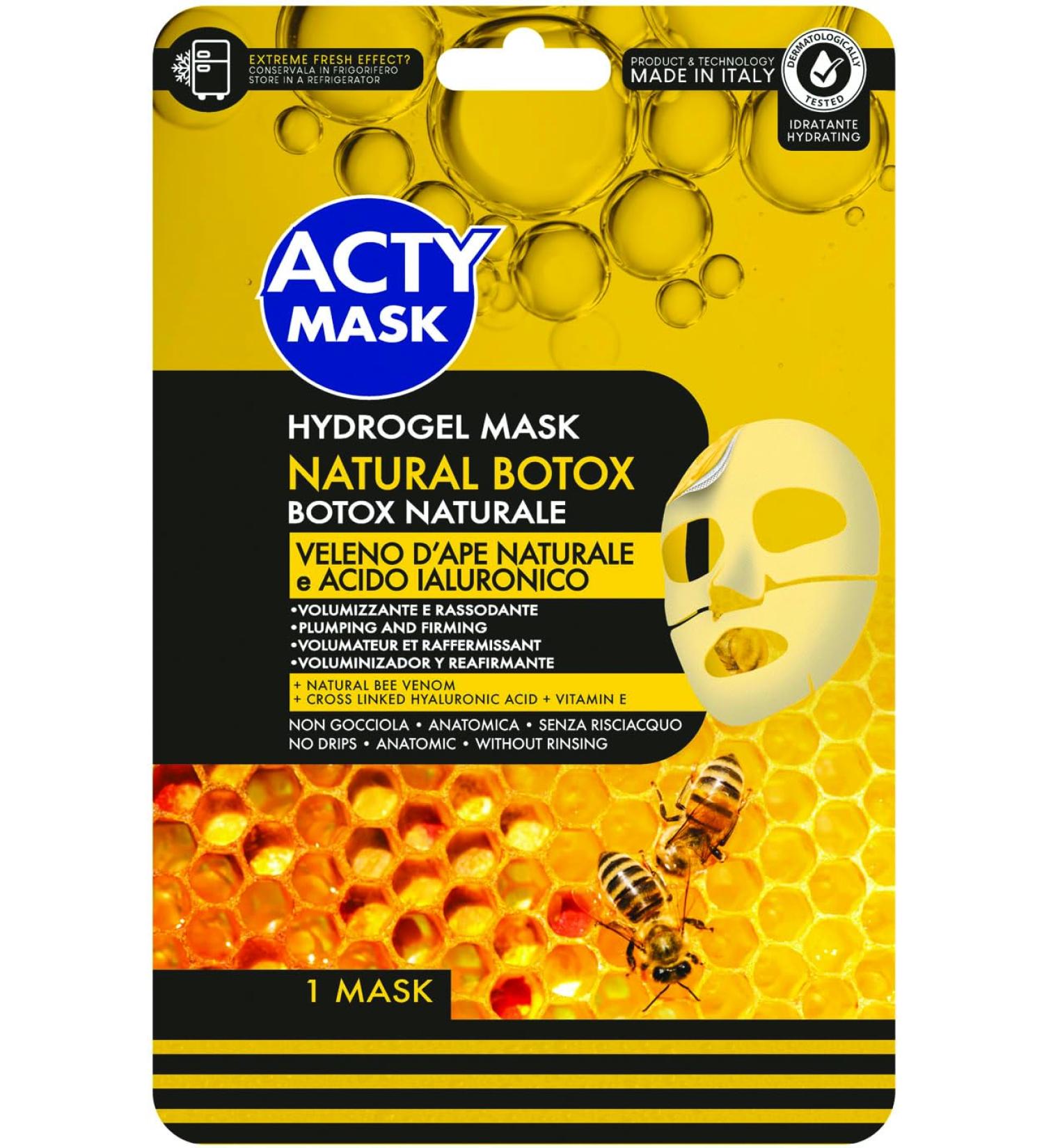 Acty Mask Natural Botox Bee Venom Hydrogel Mask 1s