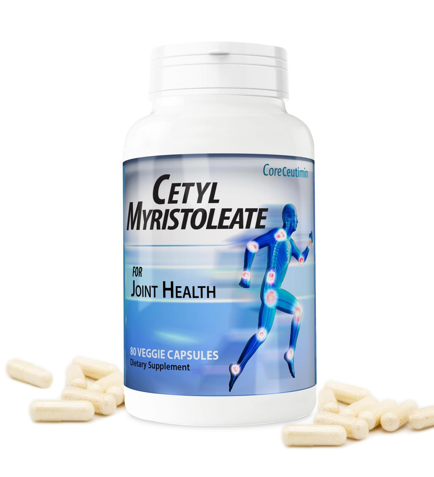 Cetyl Myristoleate - Omega 5 Fatty Acid - Ultra Support for Relief from Joint Discomfort and Stiffness - Also Includes Glucosamine, MSM & Hyaluronic Acid - 80 Capsules 80 Count (Pack of 1) - Buy Online on GoSupps.com