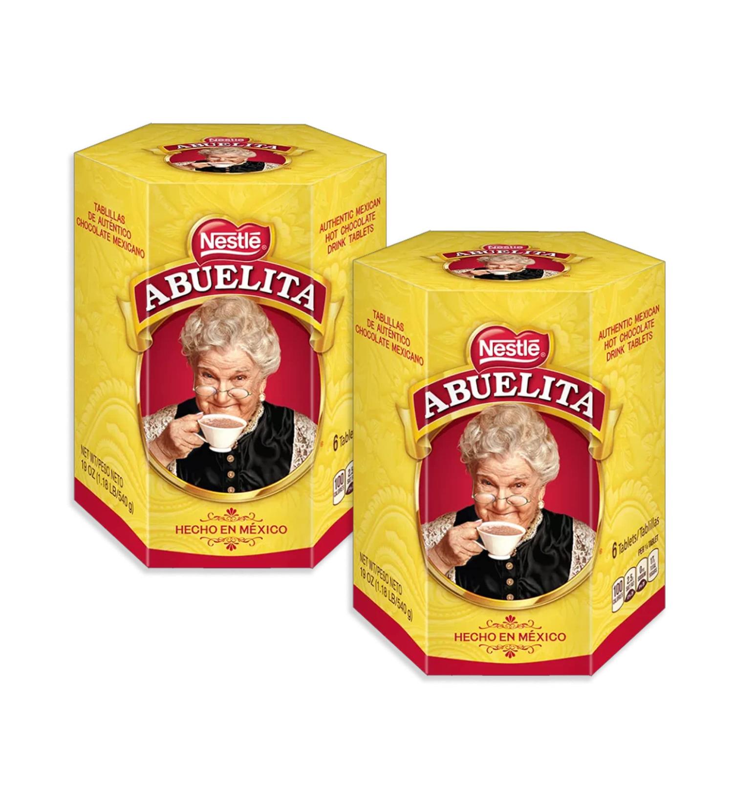 Abuelita Chocolate Tablets 19 Oz - Pack of 2 | Authentic Mexican Hot Chocolate - Buy Online on GoSupps.com